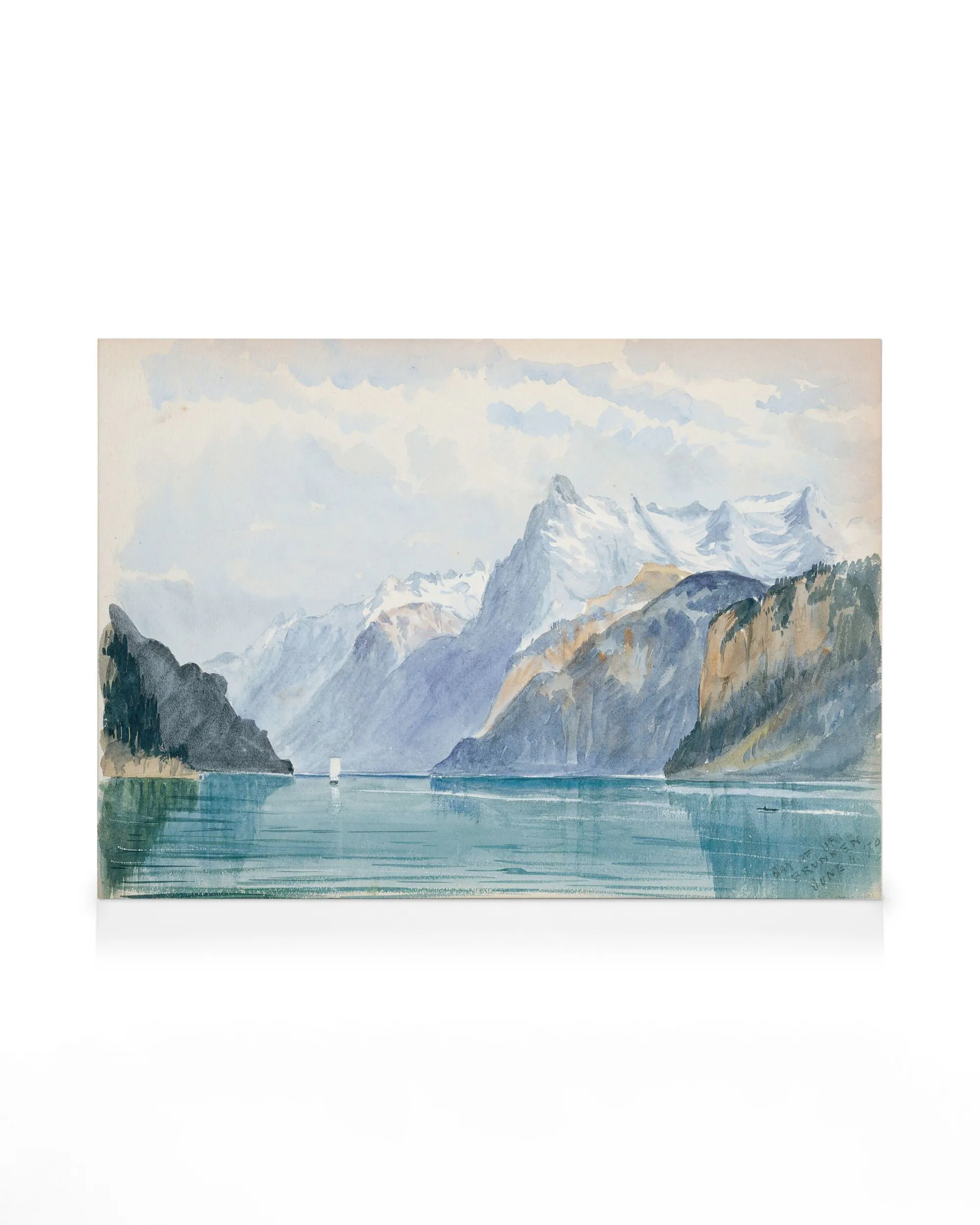 John Singer Sargent - Baie d'Uri, Brunnen Toile 0