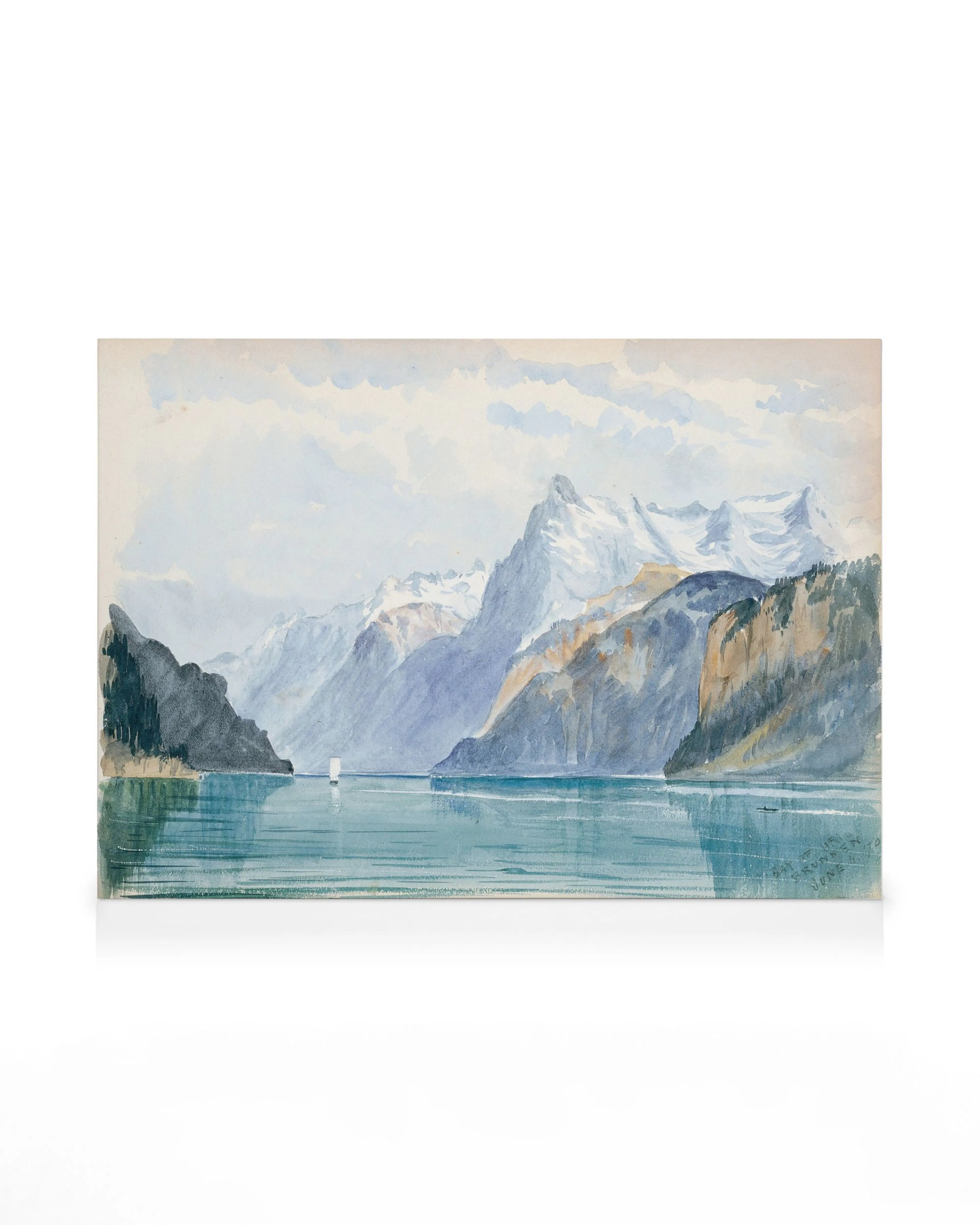 John Singer Sargent - Baie d'Uri, Brunnen Toile 0