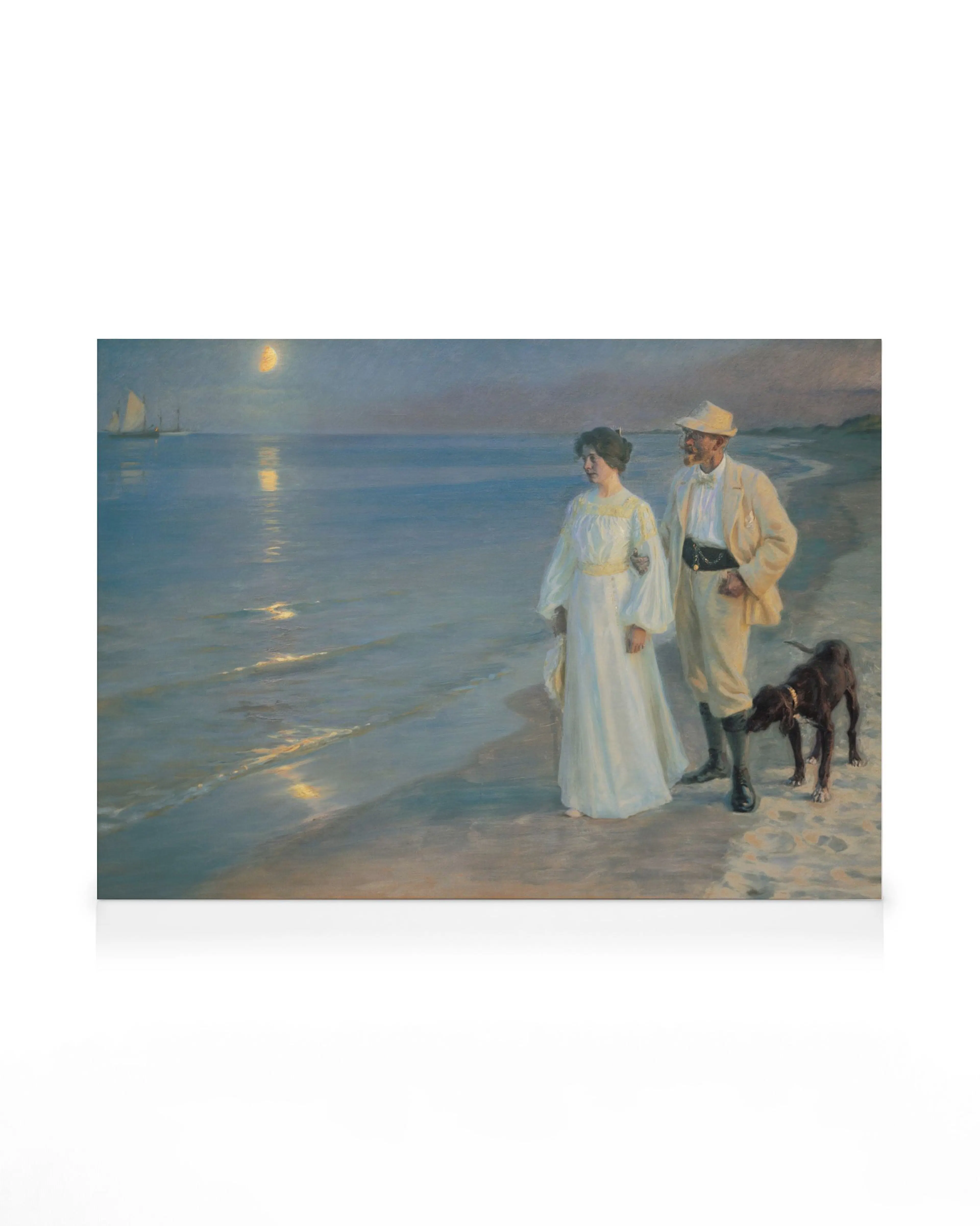 Peder Severin Krøyer - Soirée d'été sur la plage de Skagen Toile 0