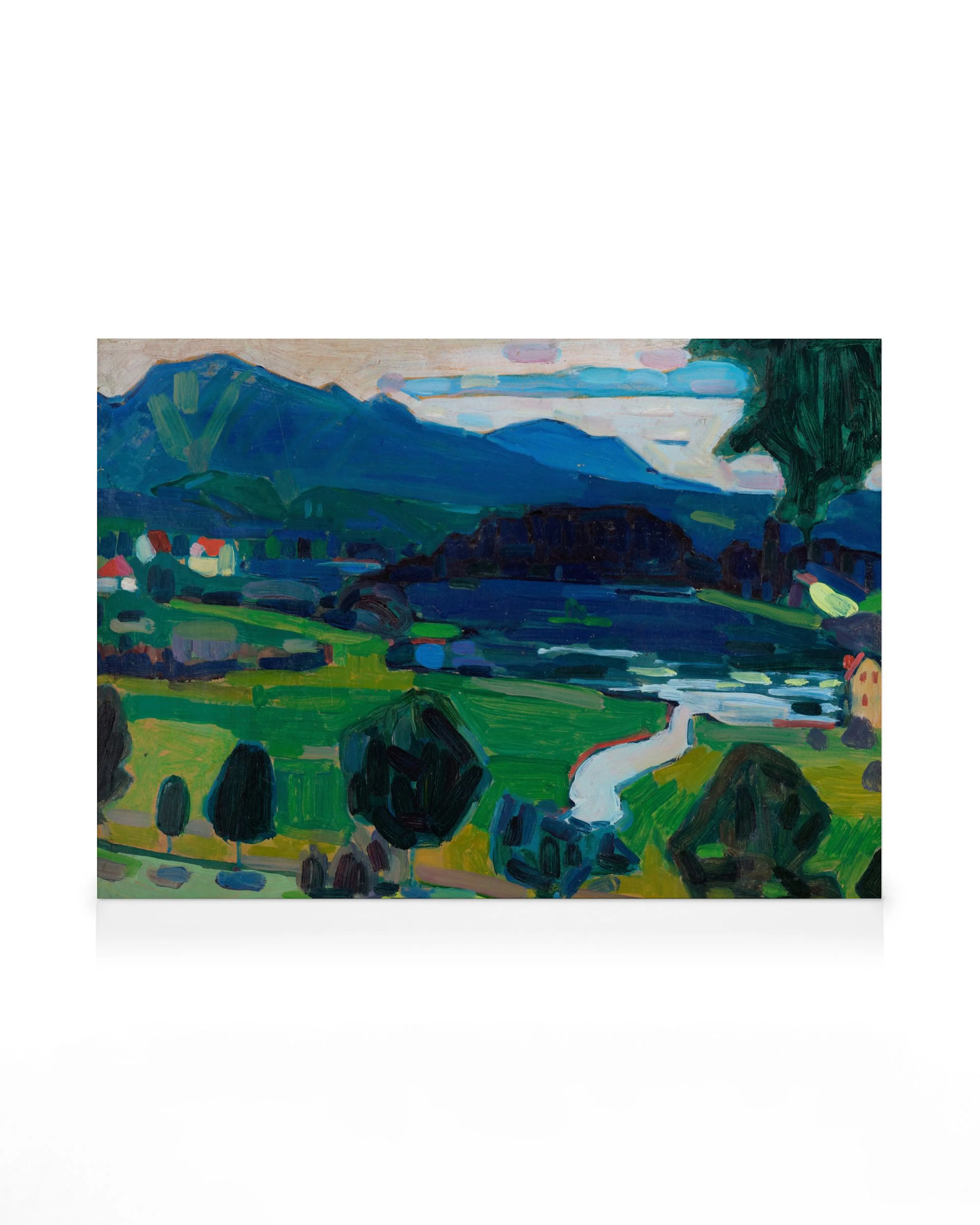 Wassily Kandinsky - Murnau View over the Staffelsee Canvas print 0
