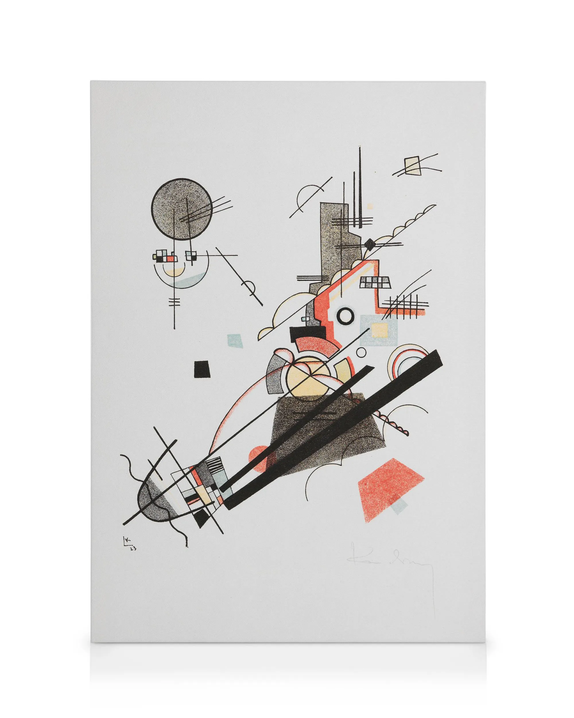 Wassily Kandinsky - Ascension Joyeuse Toile 0