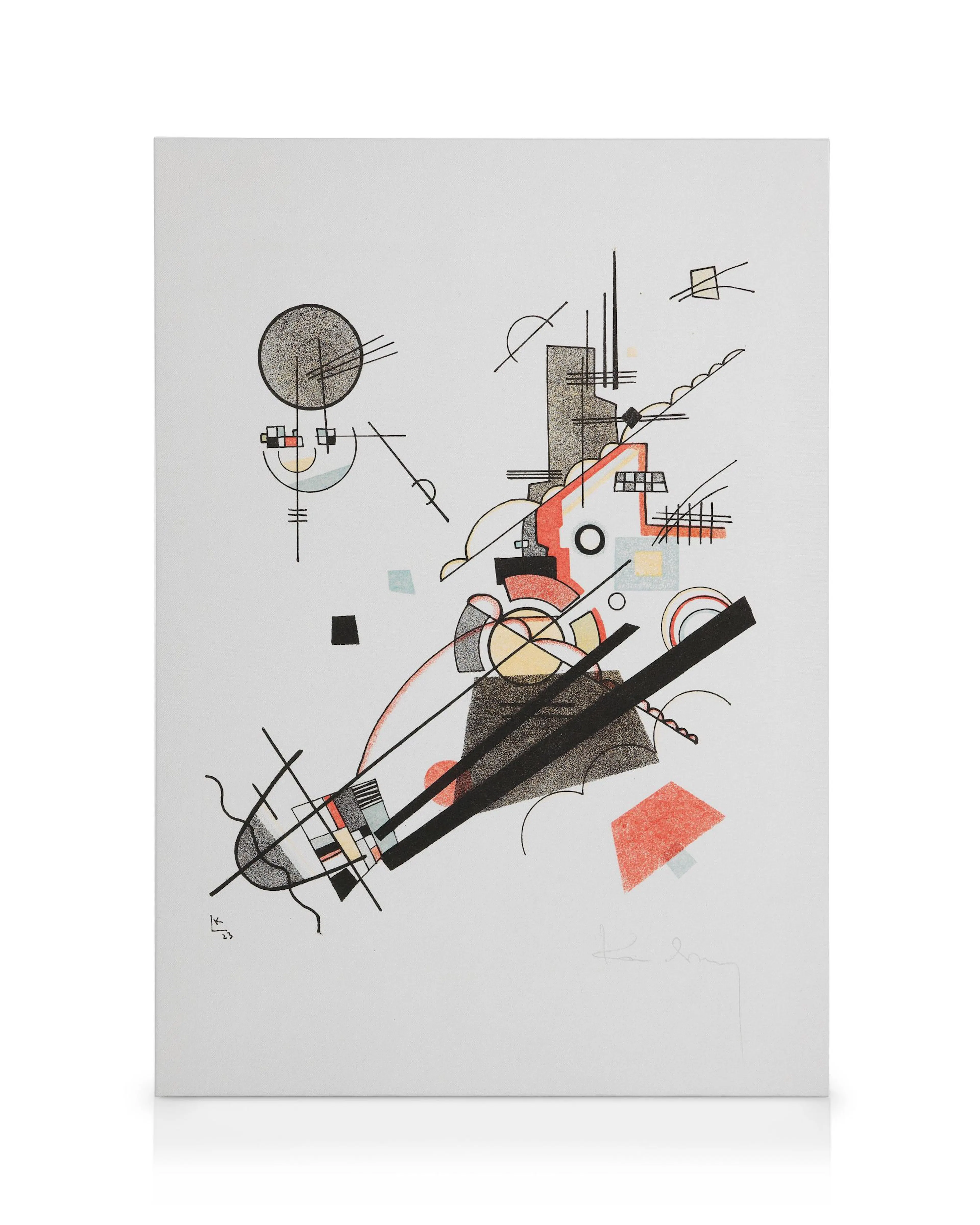 Wassily Kandinsky - Ascension Joyeuse Toile 0