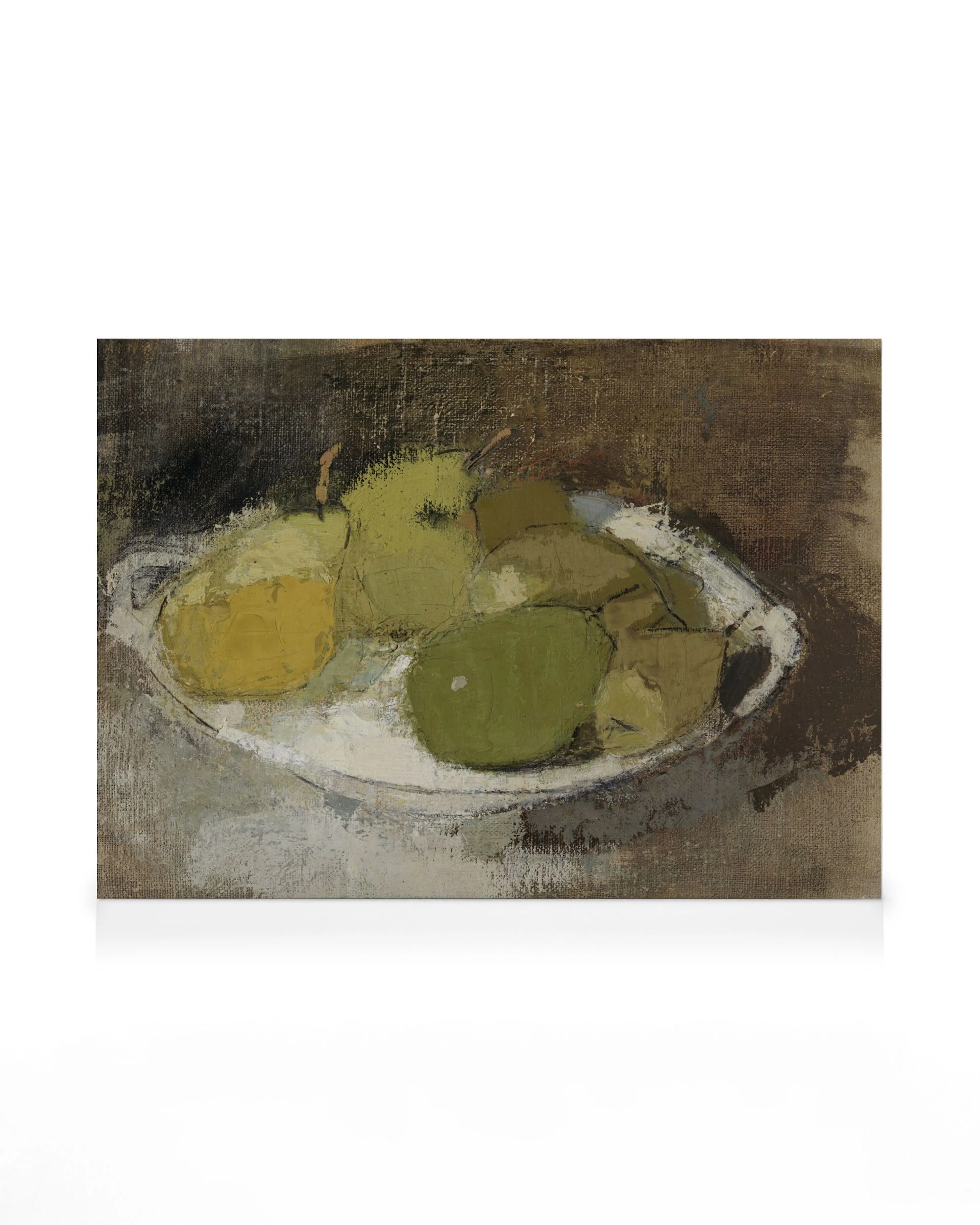 Helene Schjerfbeck - Nature morte aux poires vertes toile 0