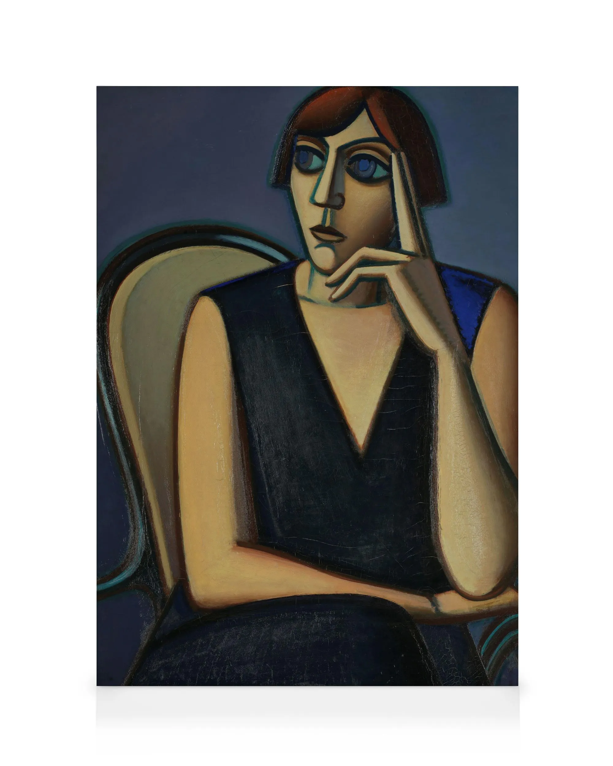 Vilhelm Lundstrøm - Portrait of Tusnelda Sanders Toile 0