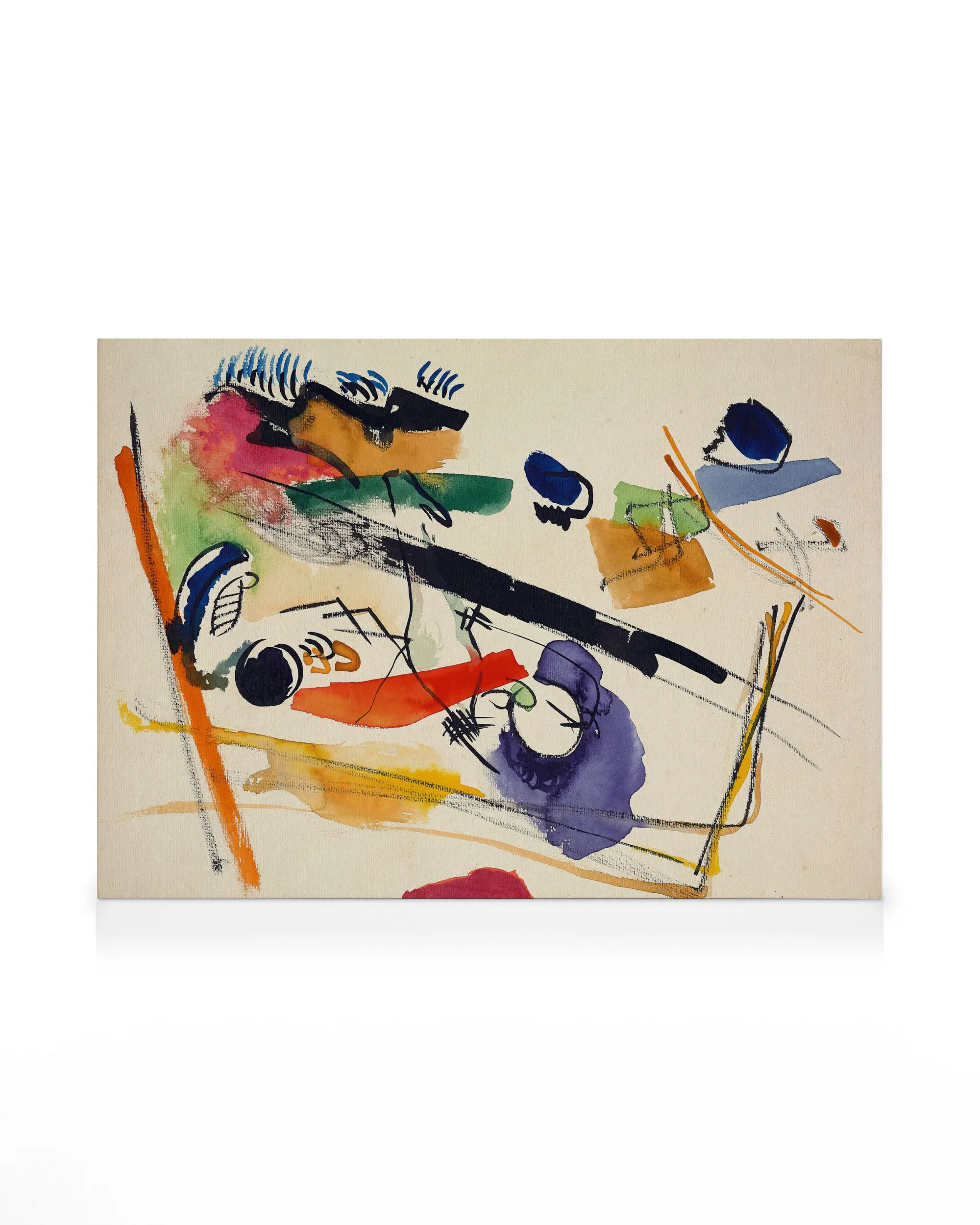 Wassily Kandinsky - Ohne Titel Leinwandbild 0
