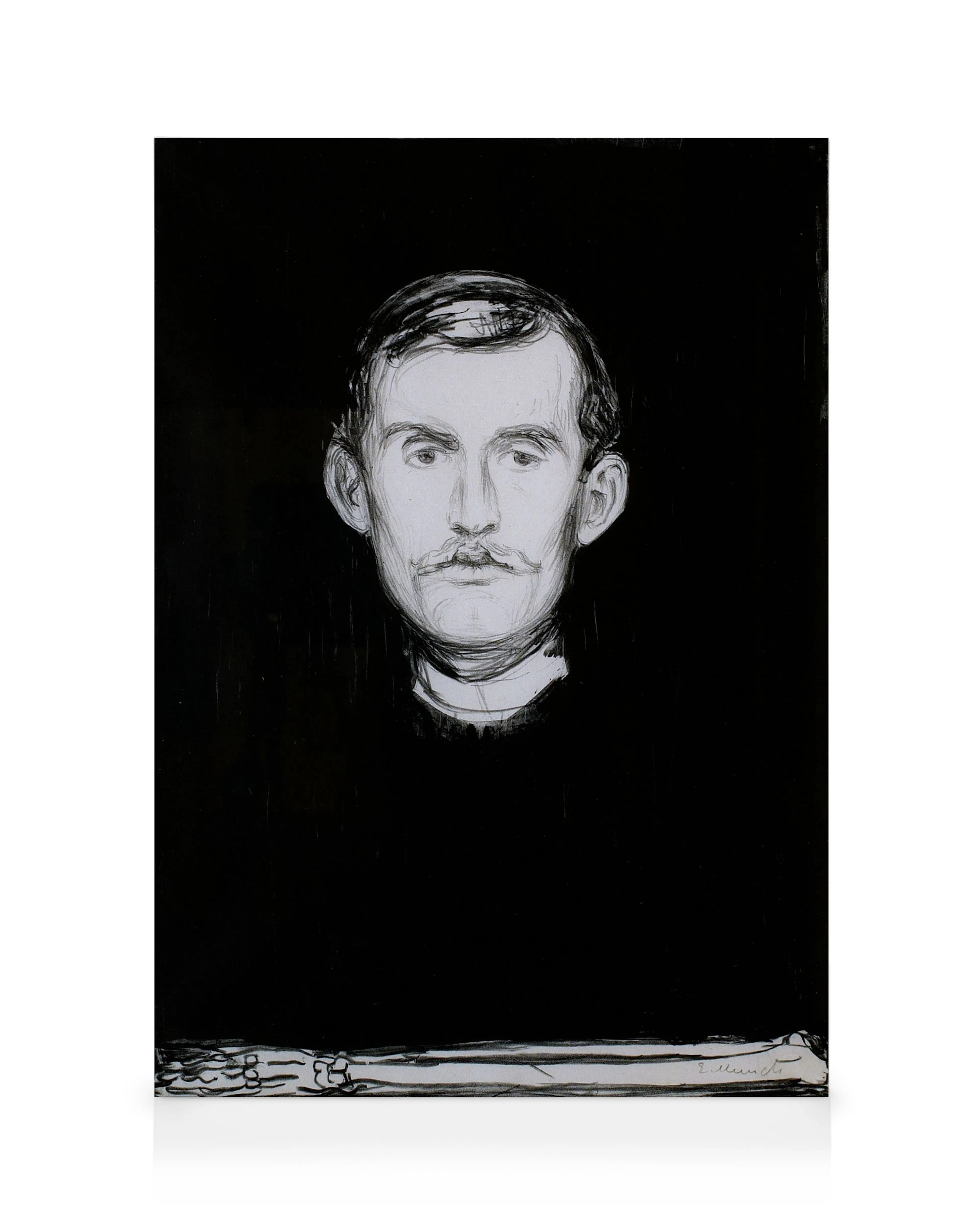 Edvard Munch - Autoportrait Toile 0