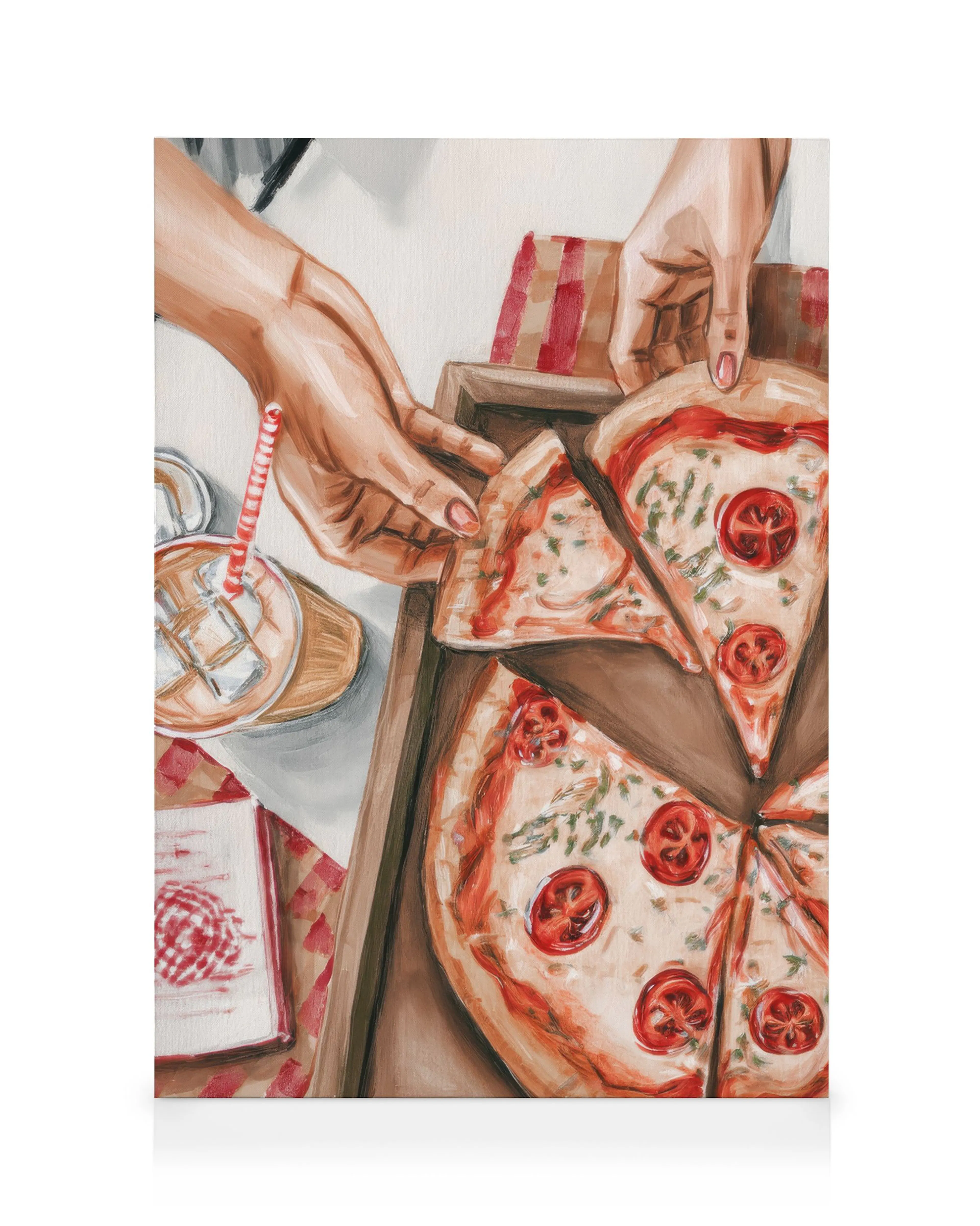 Part de Pizza Toile 0
