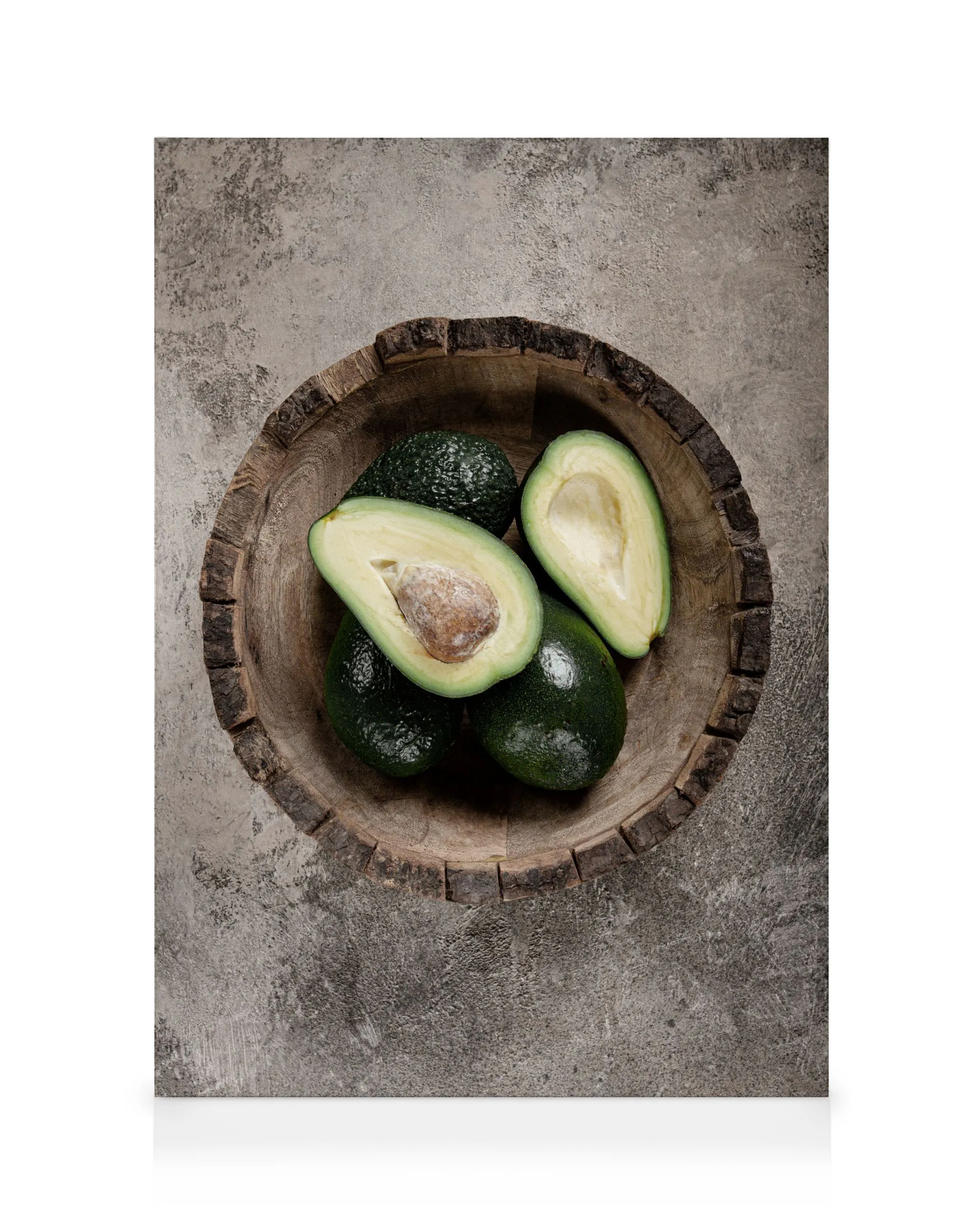 Avocadoschale Leinwandbild 0