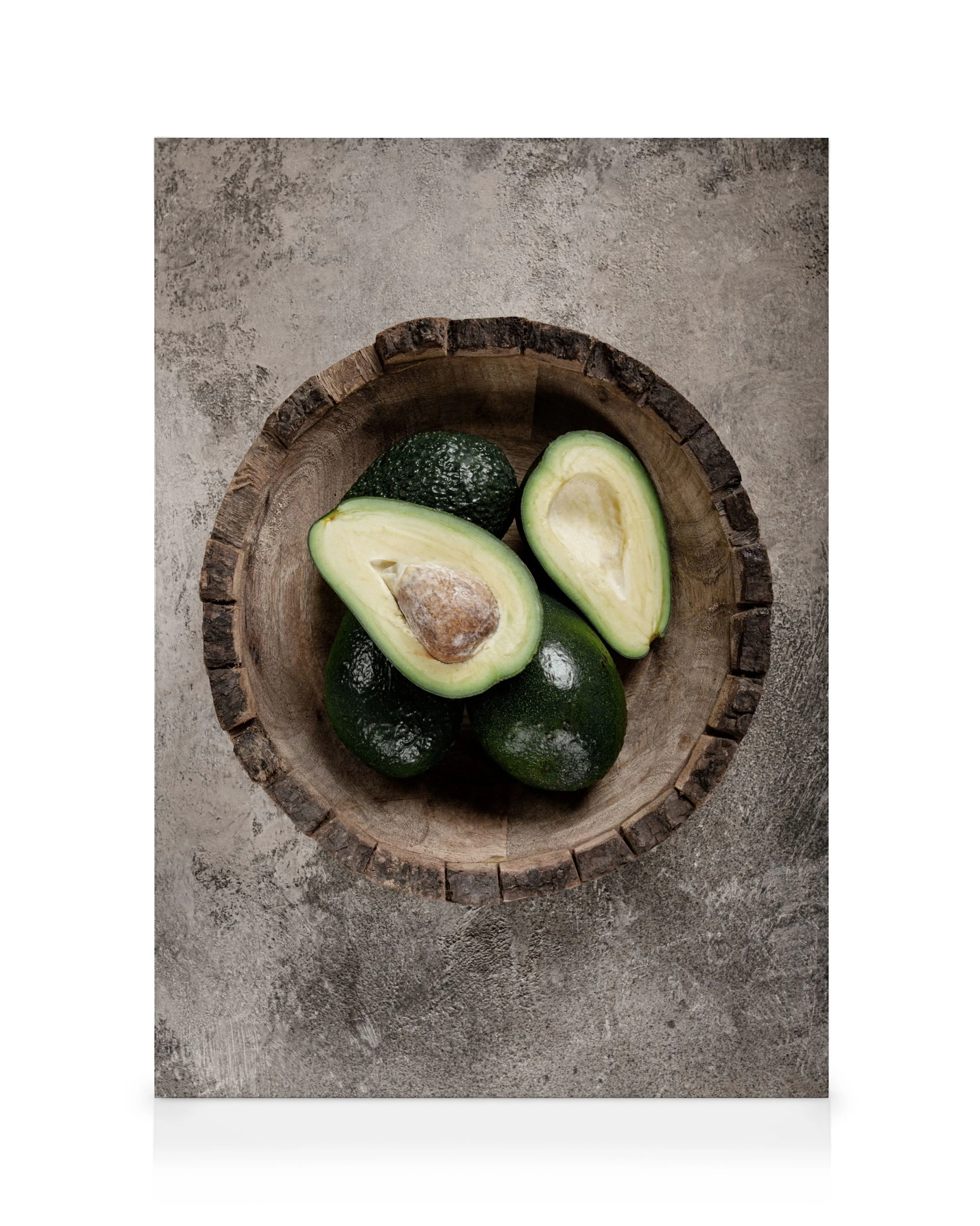 Avocadoschale Leinwandbild 0