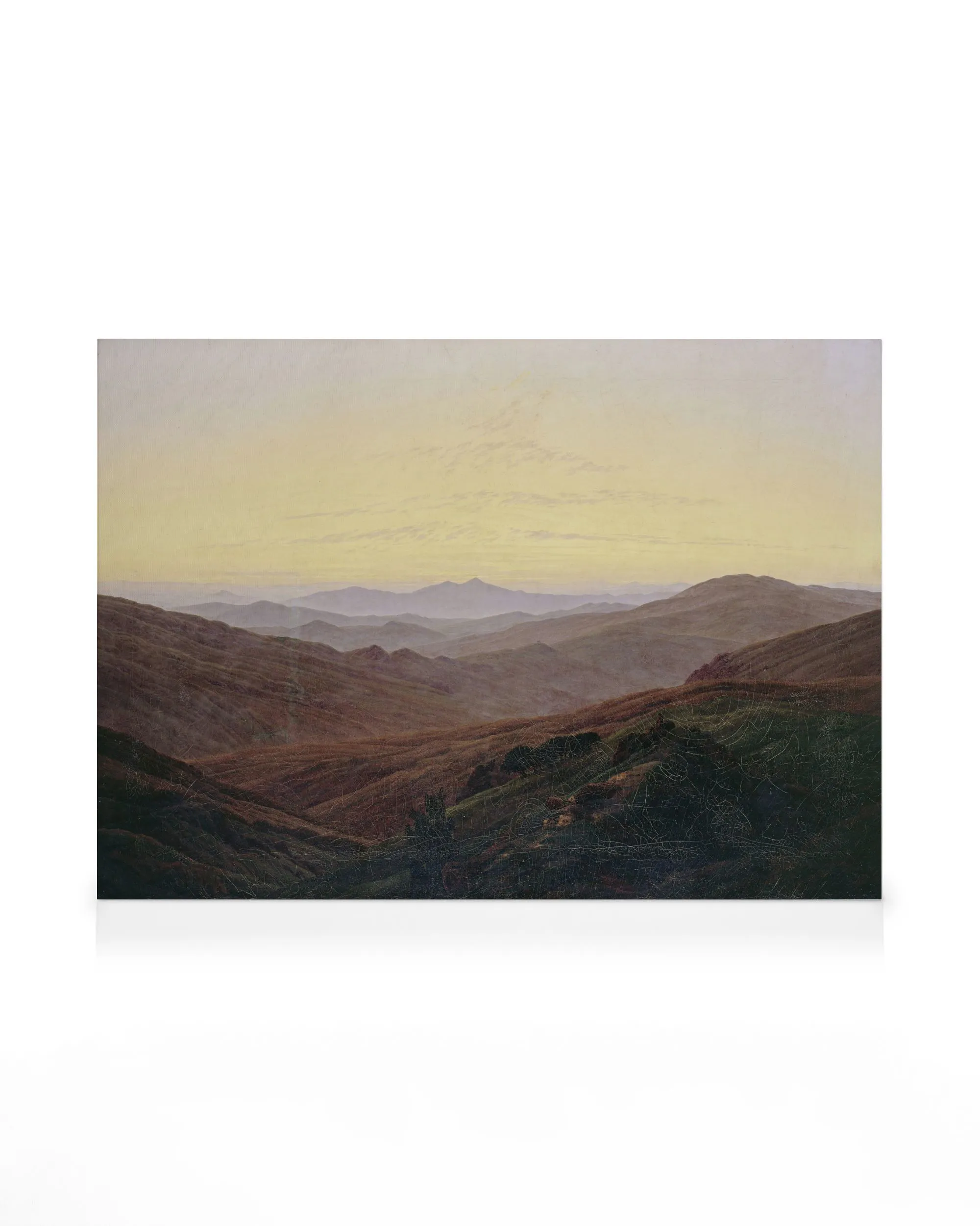 Caspar David Friedrich - Riesengebirge Leinwandbild 0