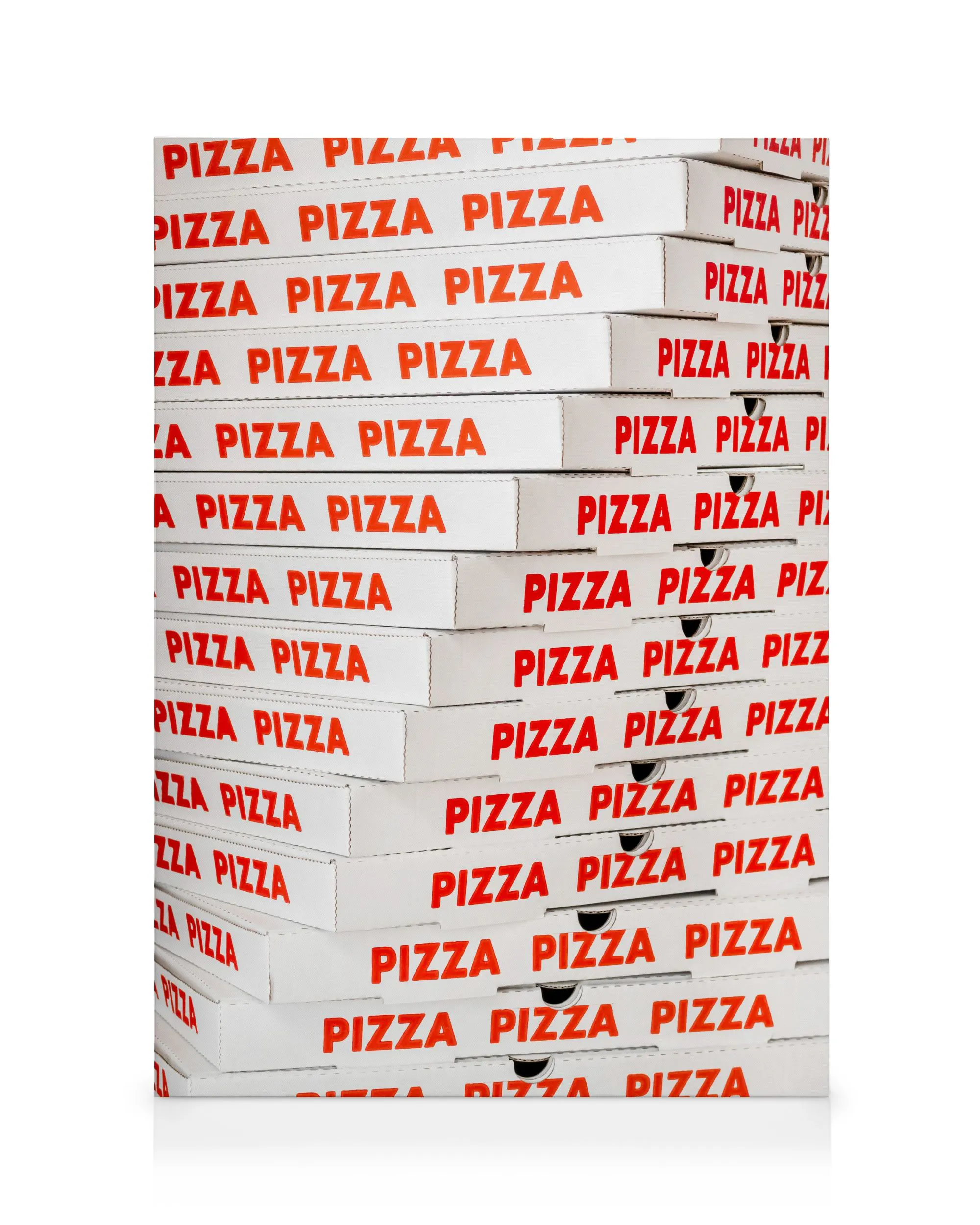 Pizza Muster Leinwandbild 0