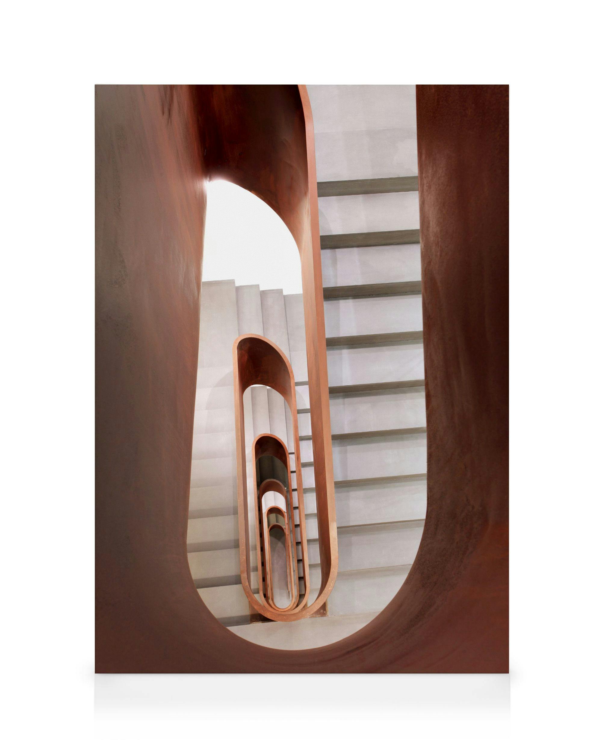 Escaliers Architecture Toile (50x70 cm) - Poster Store