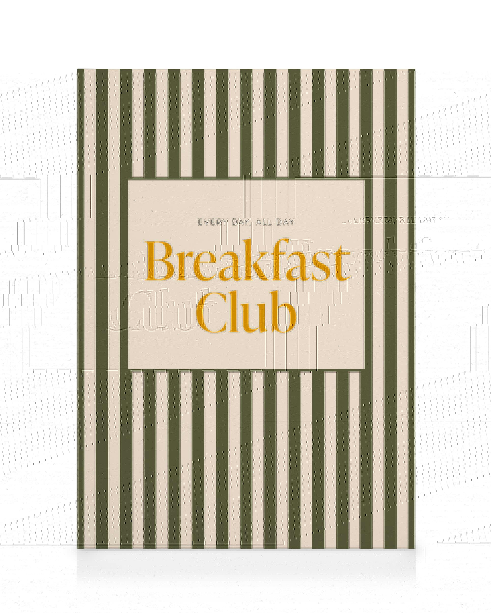 Frokostklubben Lerretsbilde (70x100 cm - Svart Ramme) - Poster Store