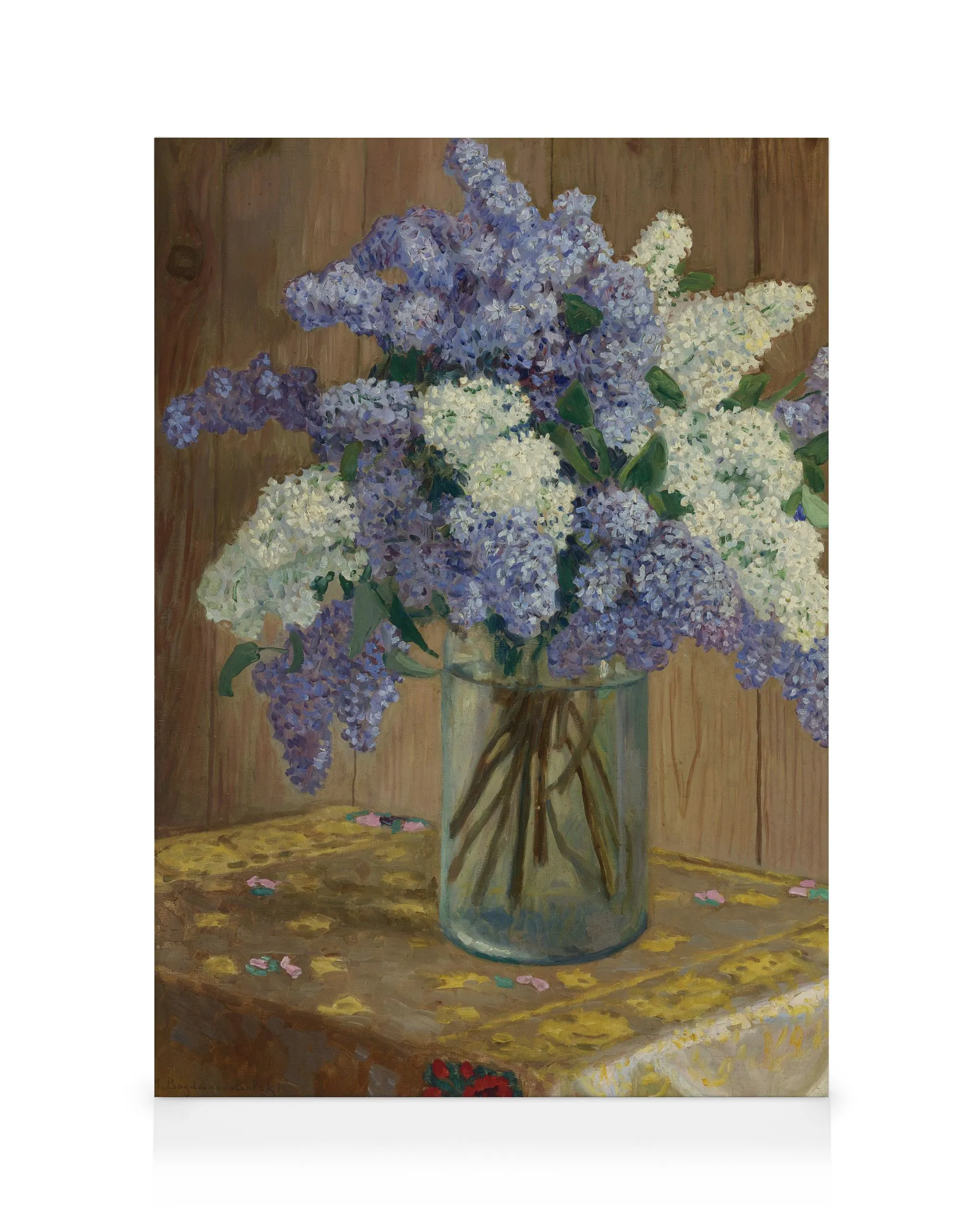 Nikolai Bogdanov-Belsky - Nature morte aux lilas Toile 0