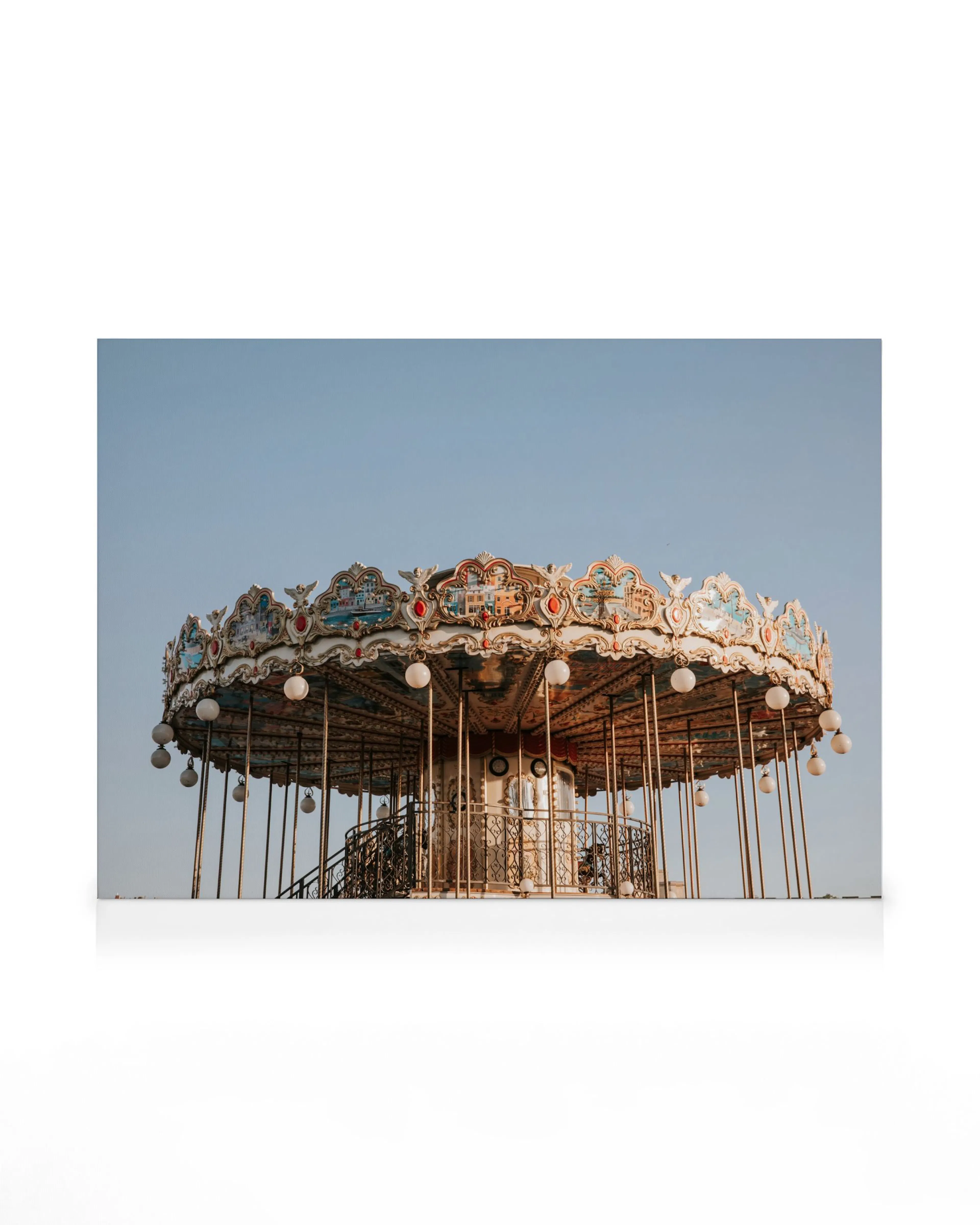 Vintage Carousel Canvas print 0