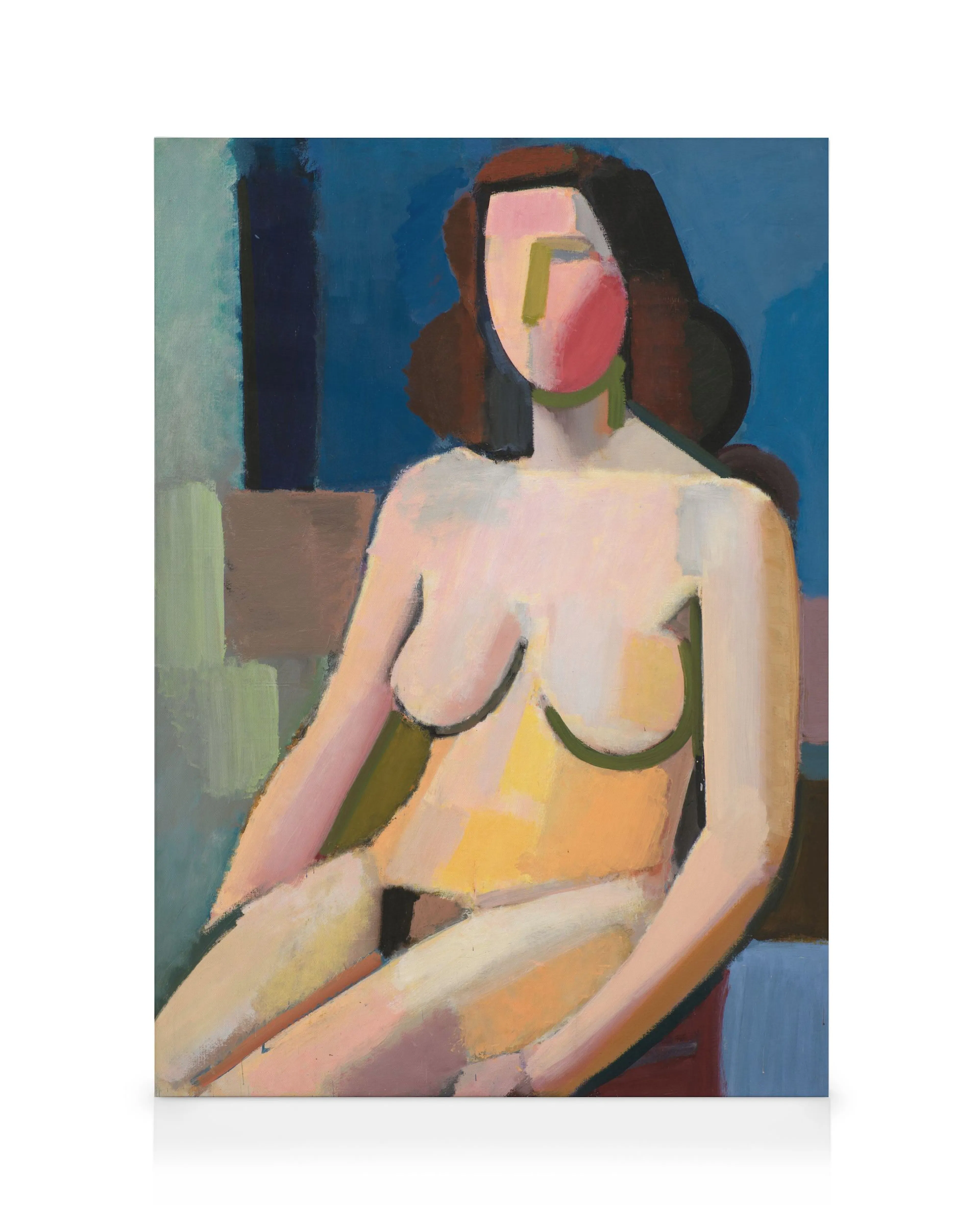 Vilhelm Lundstrøm - Modèle féminin assis II Toile 0