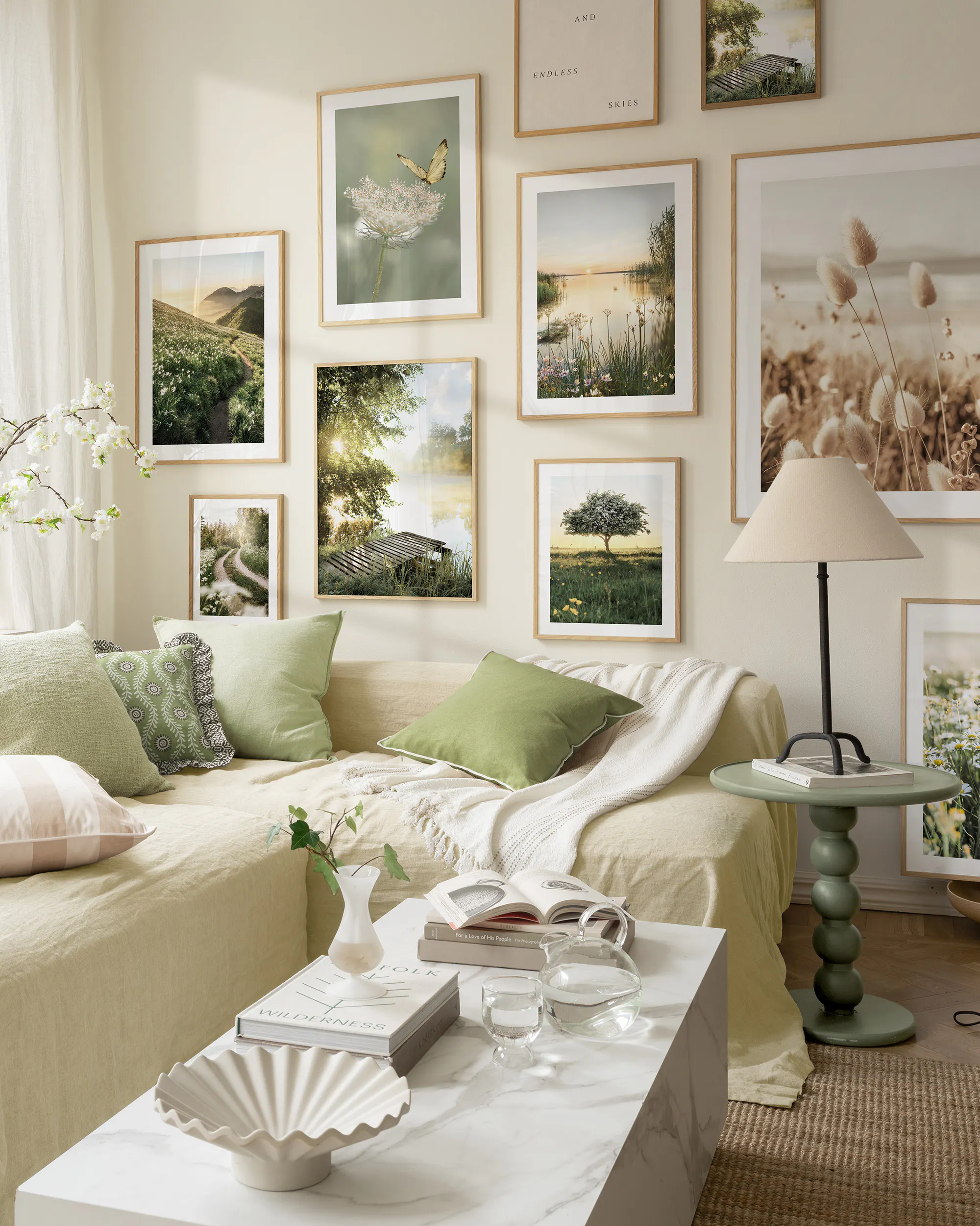 Nordic Summer bilderwand