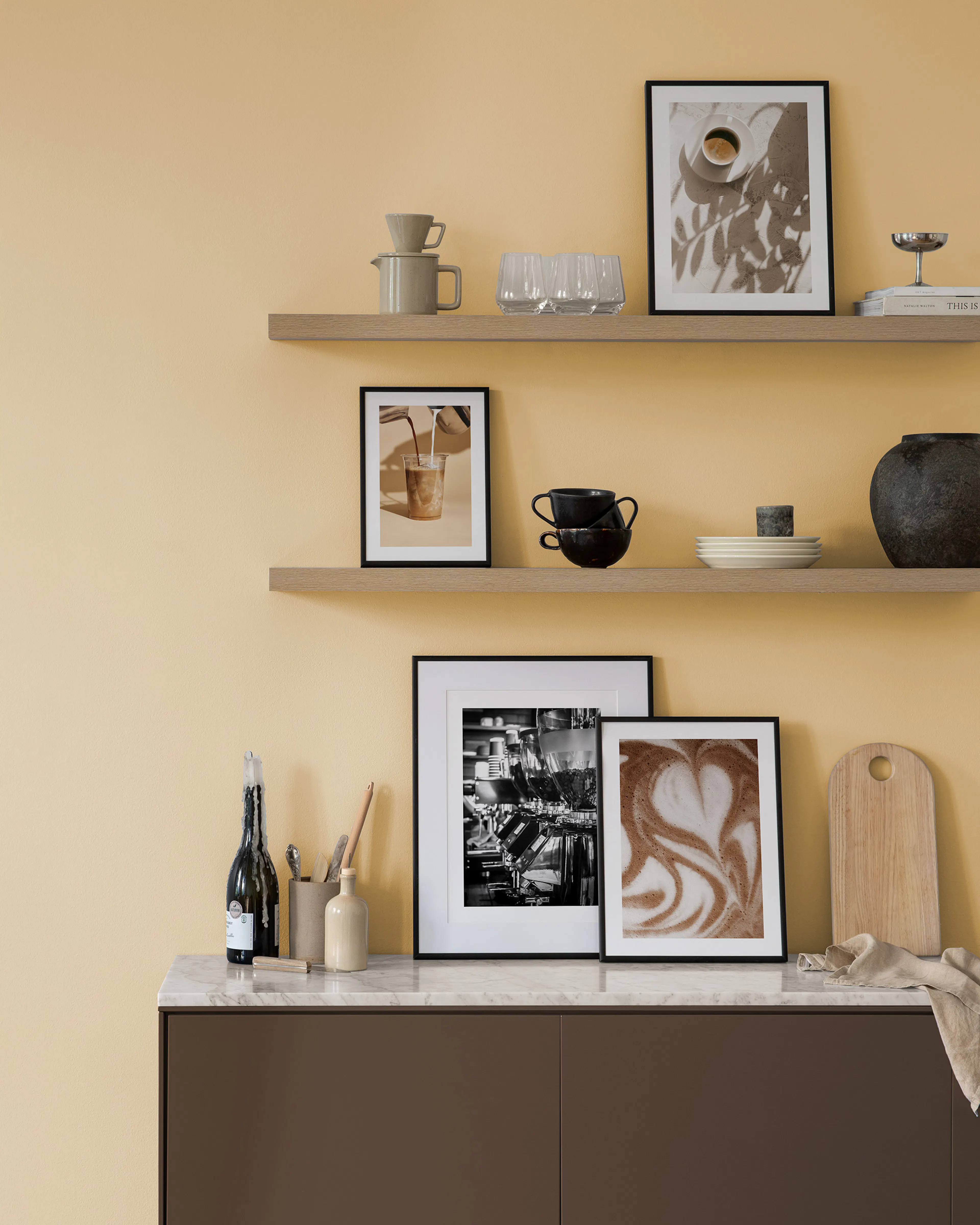 Coffee kitchen kép fal