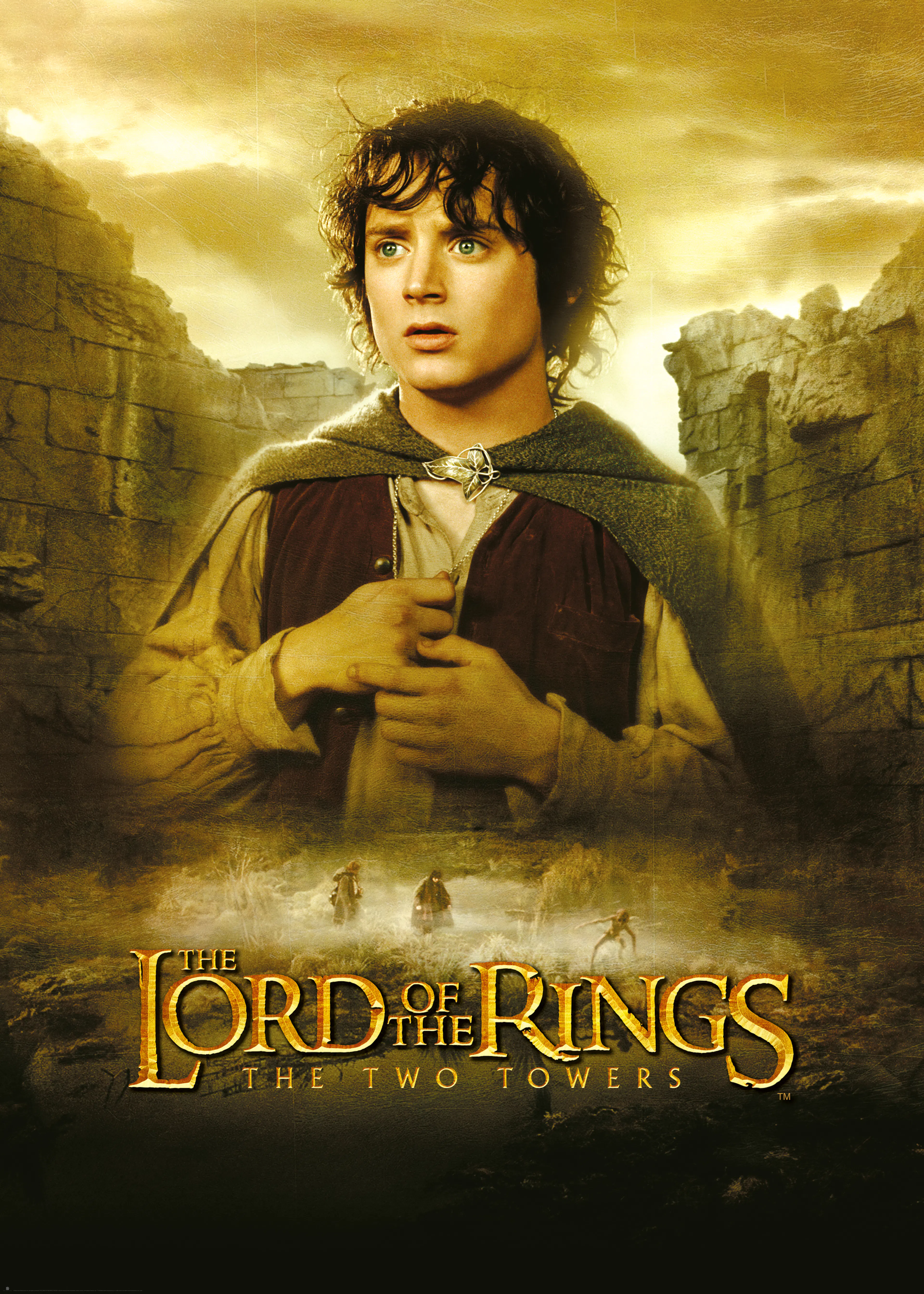 El Señor de los Anillos - Las Dos Torres Frodo Póster 0