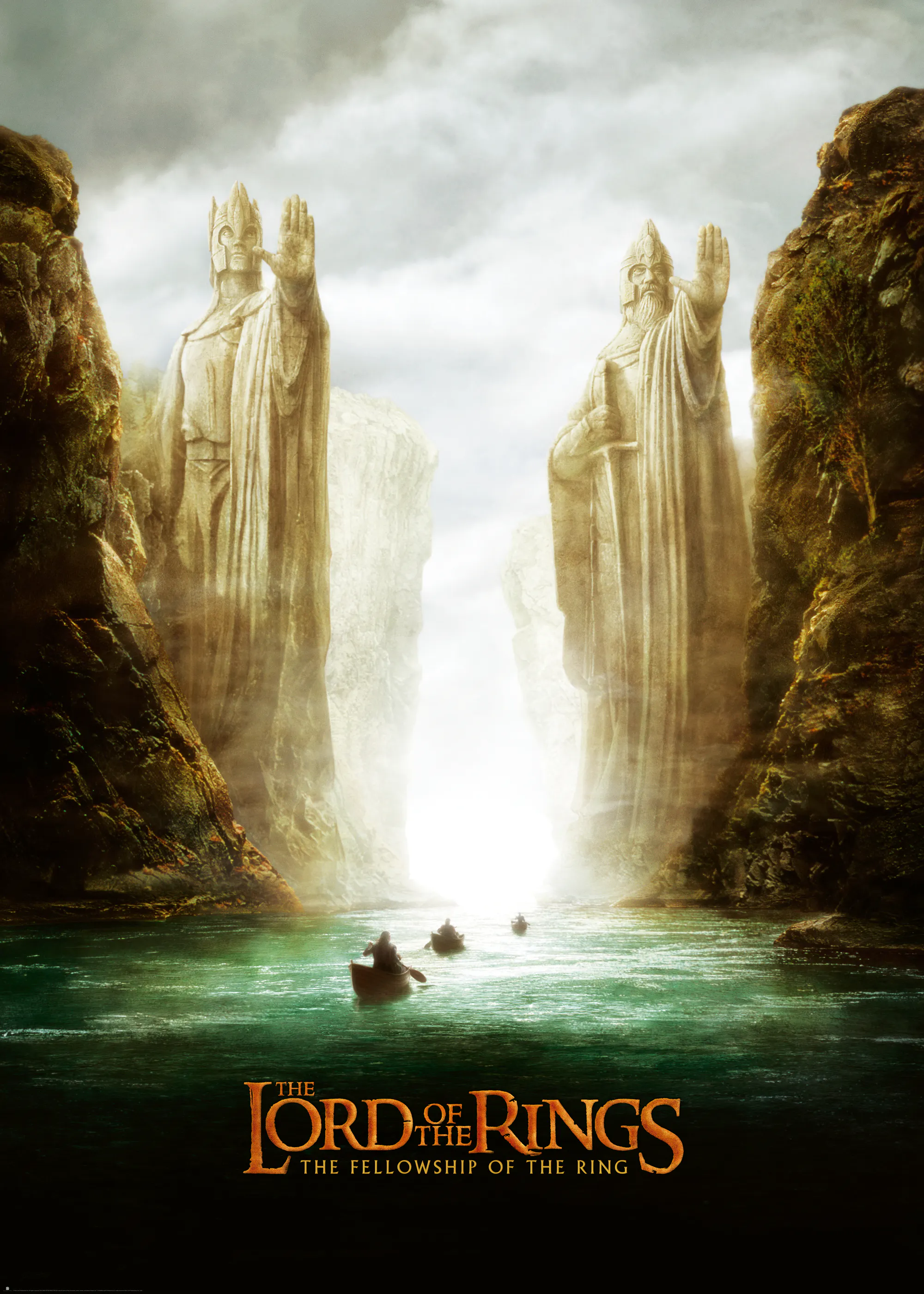 El Señor de los Anillos - La Comunidad del Anillo Barcas Póster 0