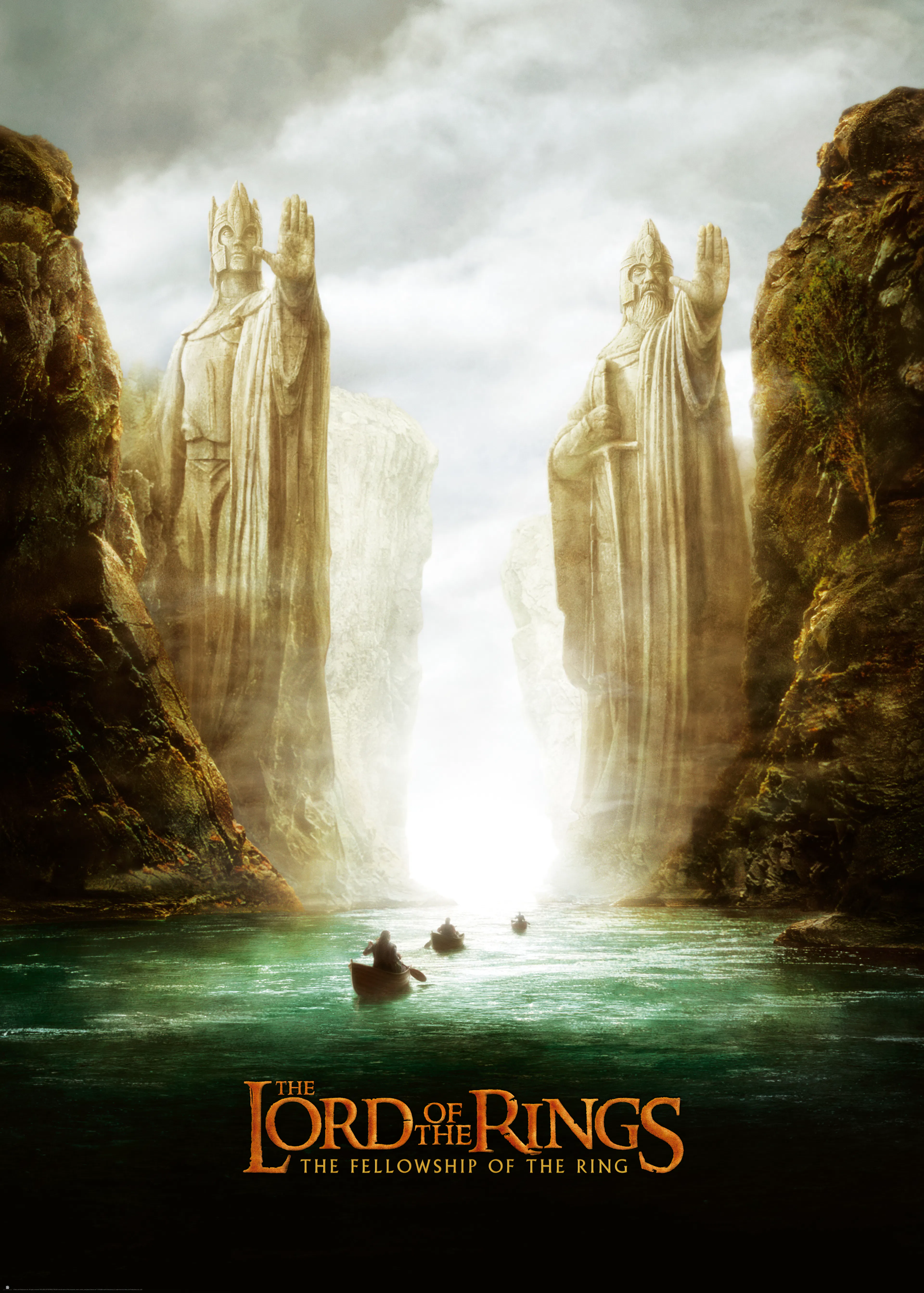 El Señor de los Anillos - La Comunidad del Anillo Barcas Póster 0