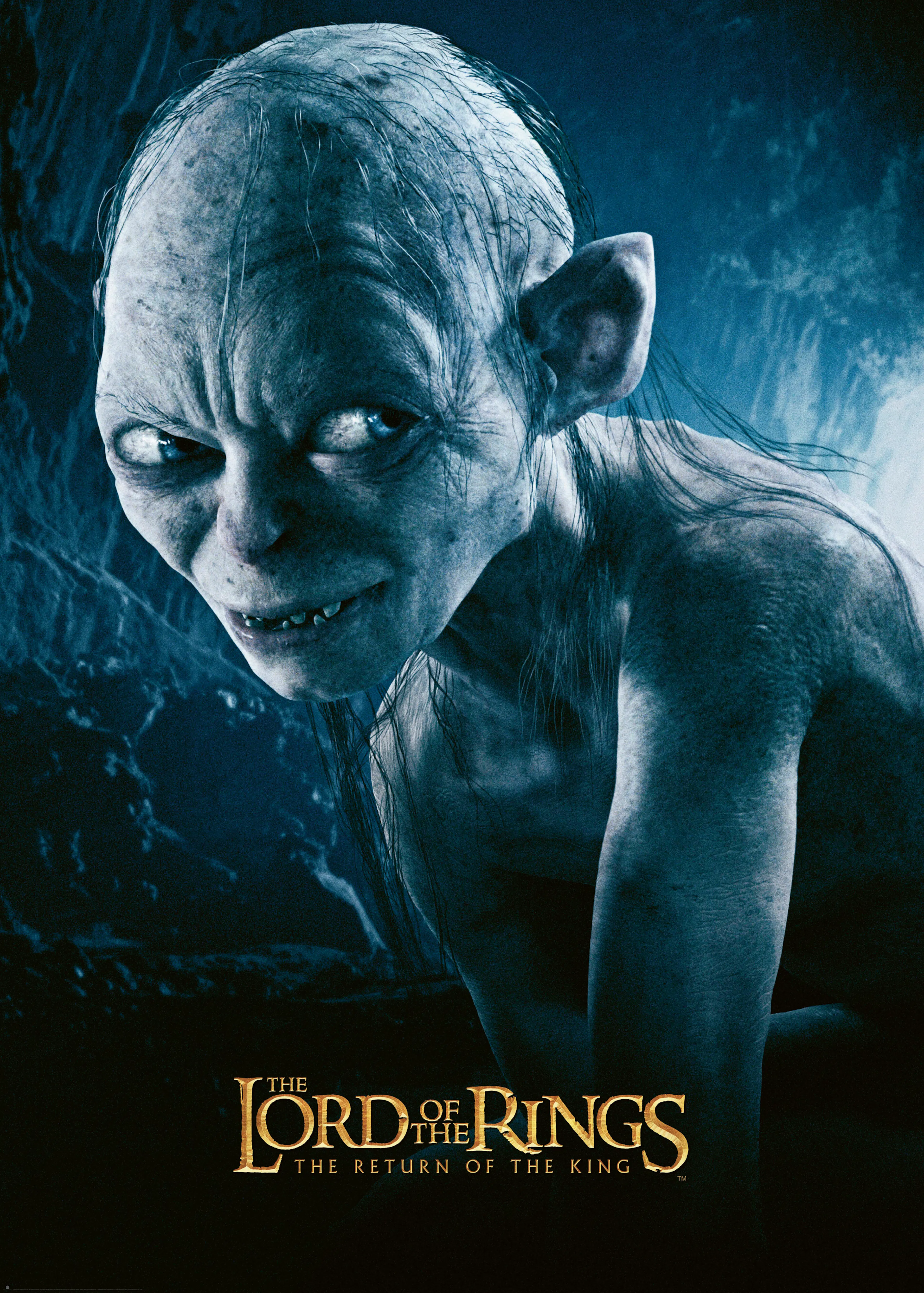 El Señor de los Anillos - El Retorno del Rey Gollum Póster 0