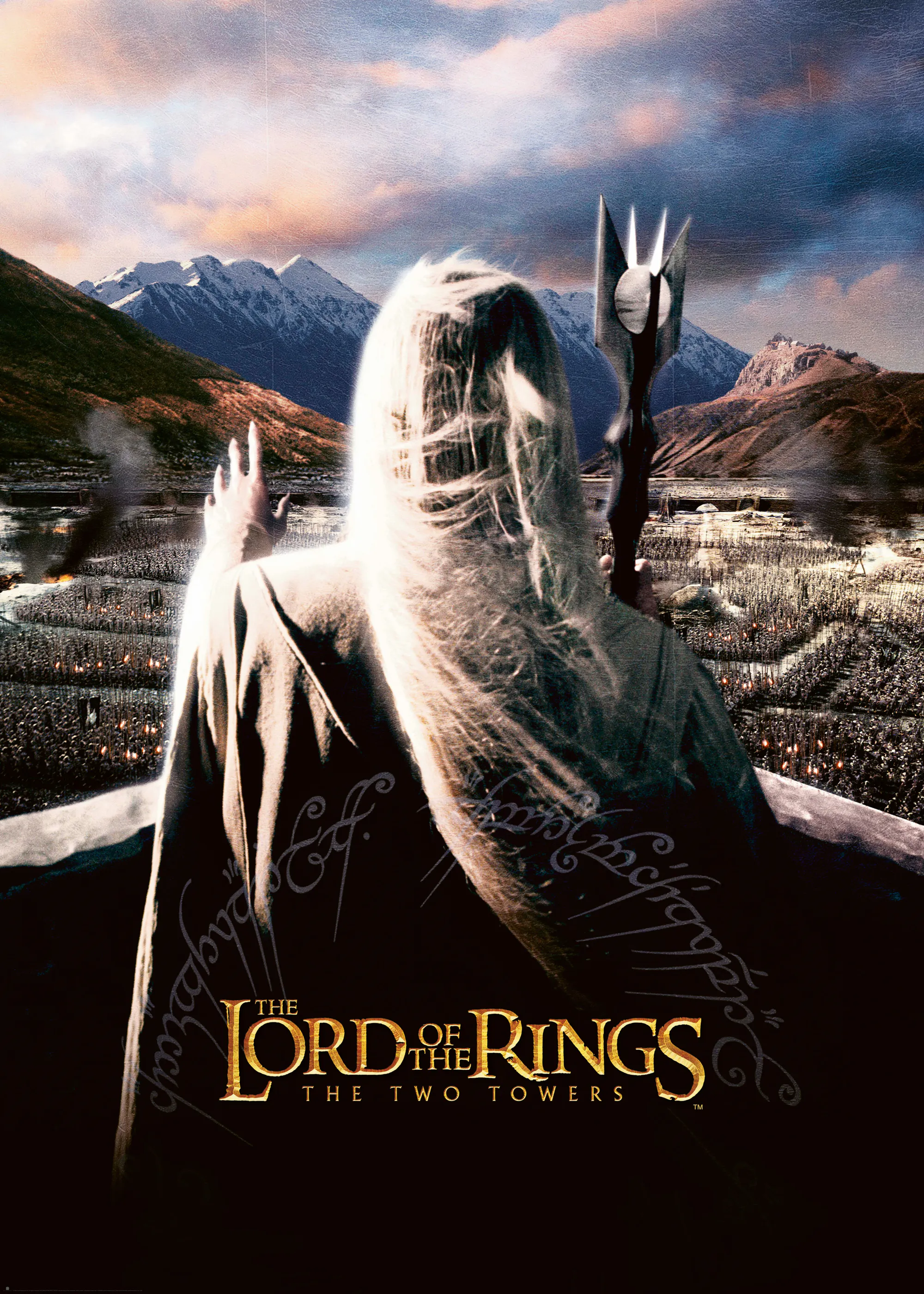 El Señor de los Anillos - Las Dos Torres Saruman Póster 0