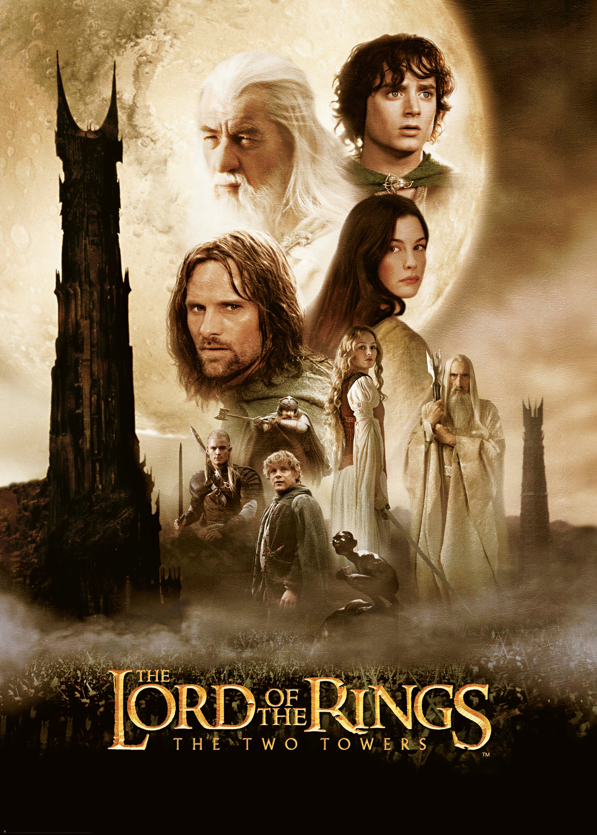 ロード・オブ・ザ・リング 二つの塔 映画ポスター | Poster Store JP