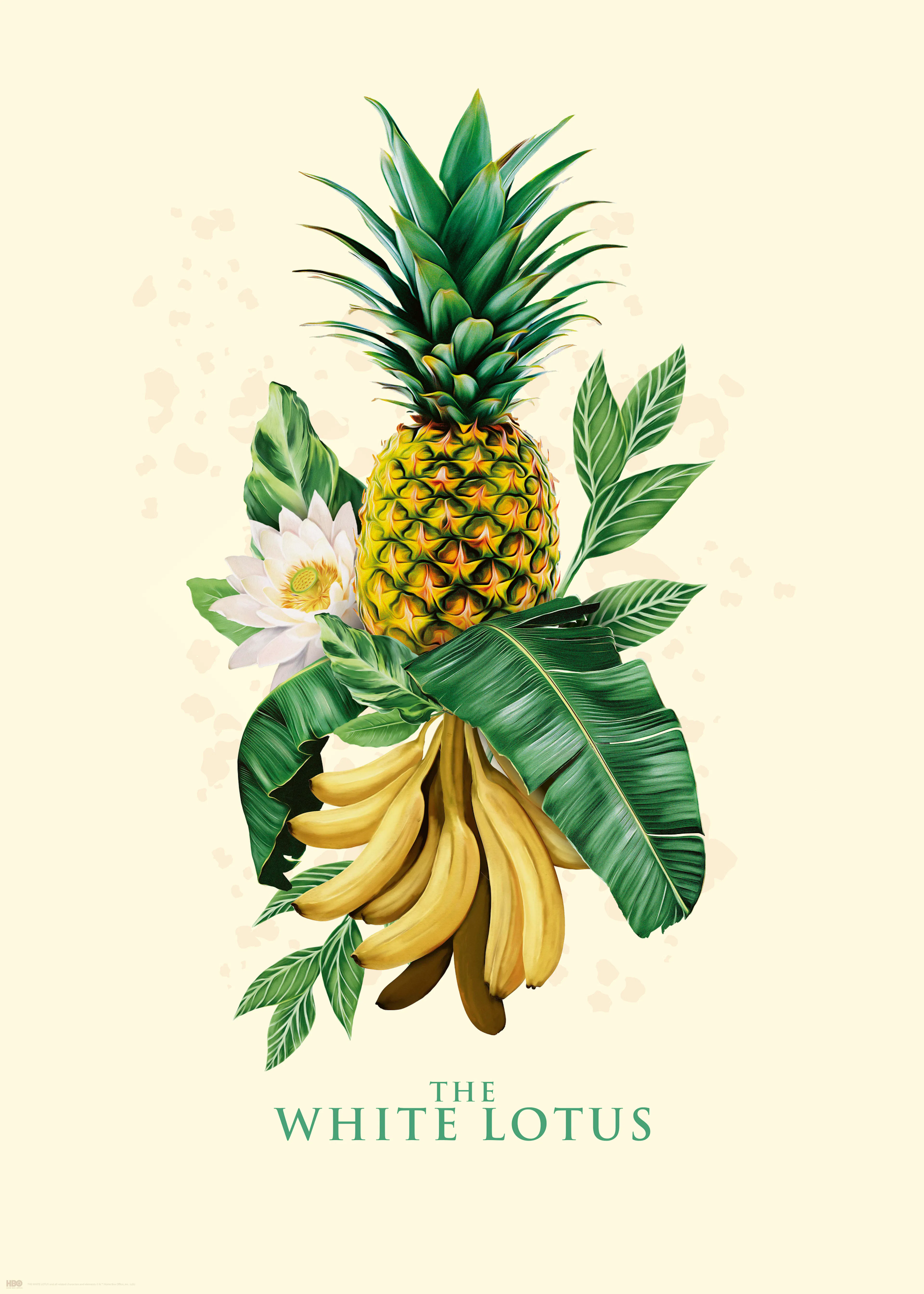The White Lotus - Piña Póster 0