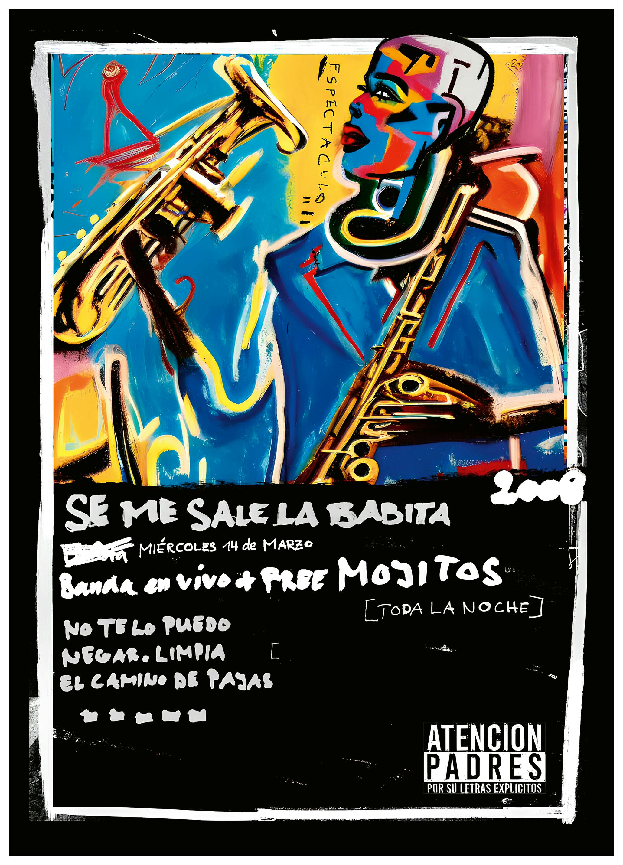 Stefan Bammert - Vibrant Jazz Musicians Poster (50x70 cm) - Poster Store