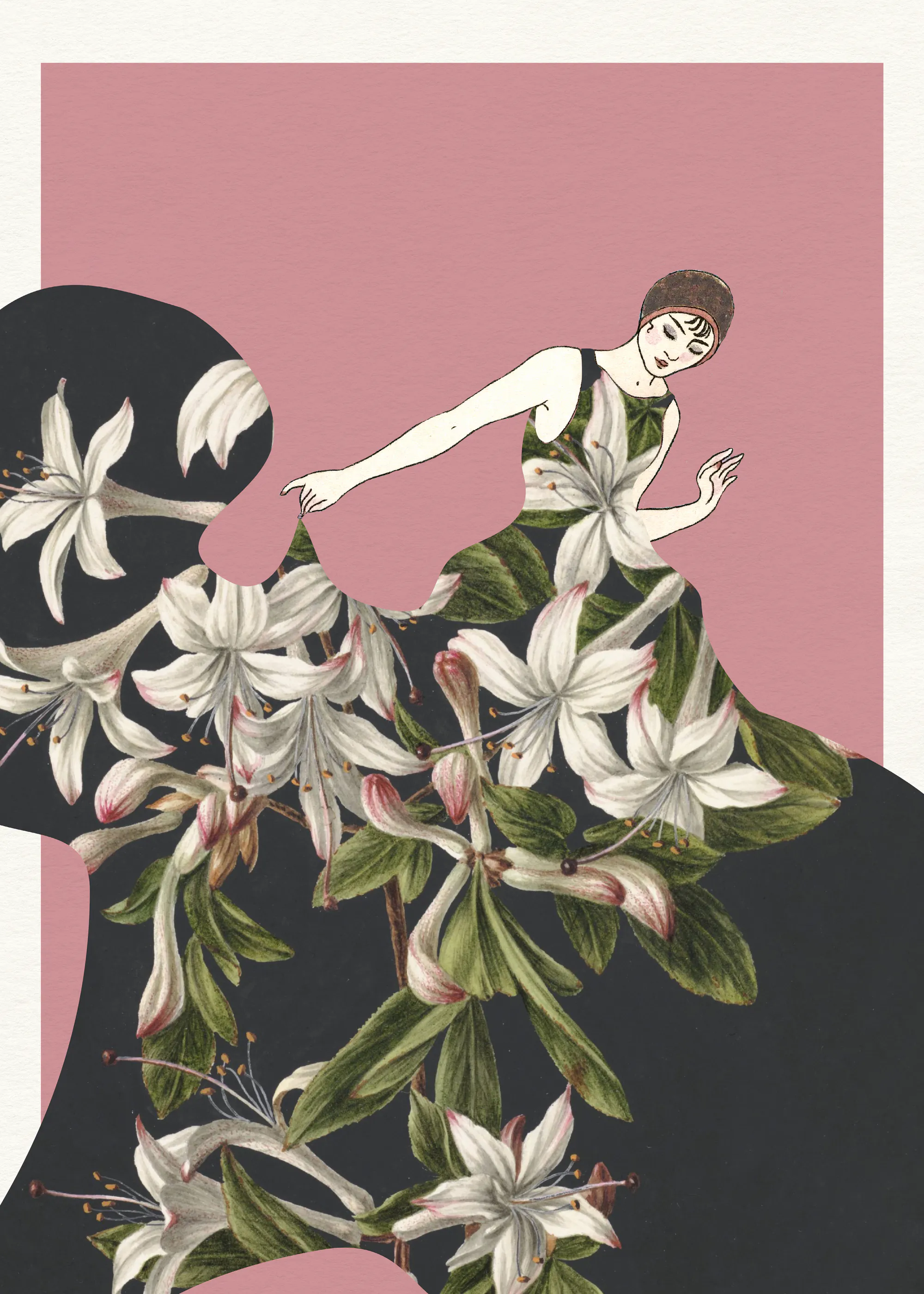 Violetas Silvestres - Moda Floral Elegante Póster 0