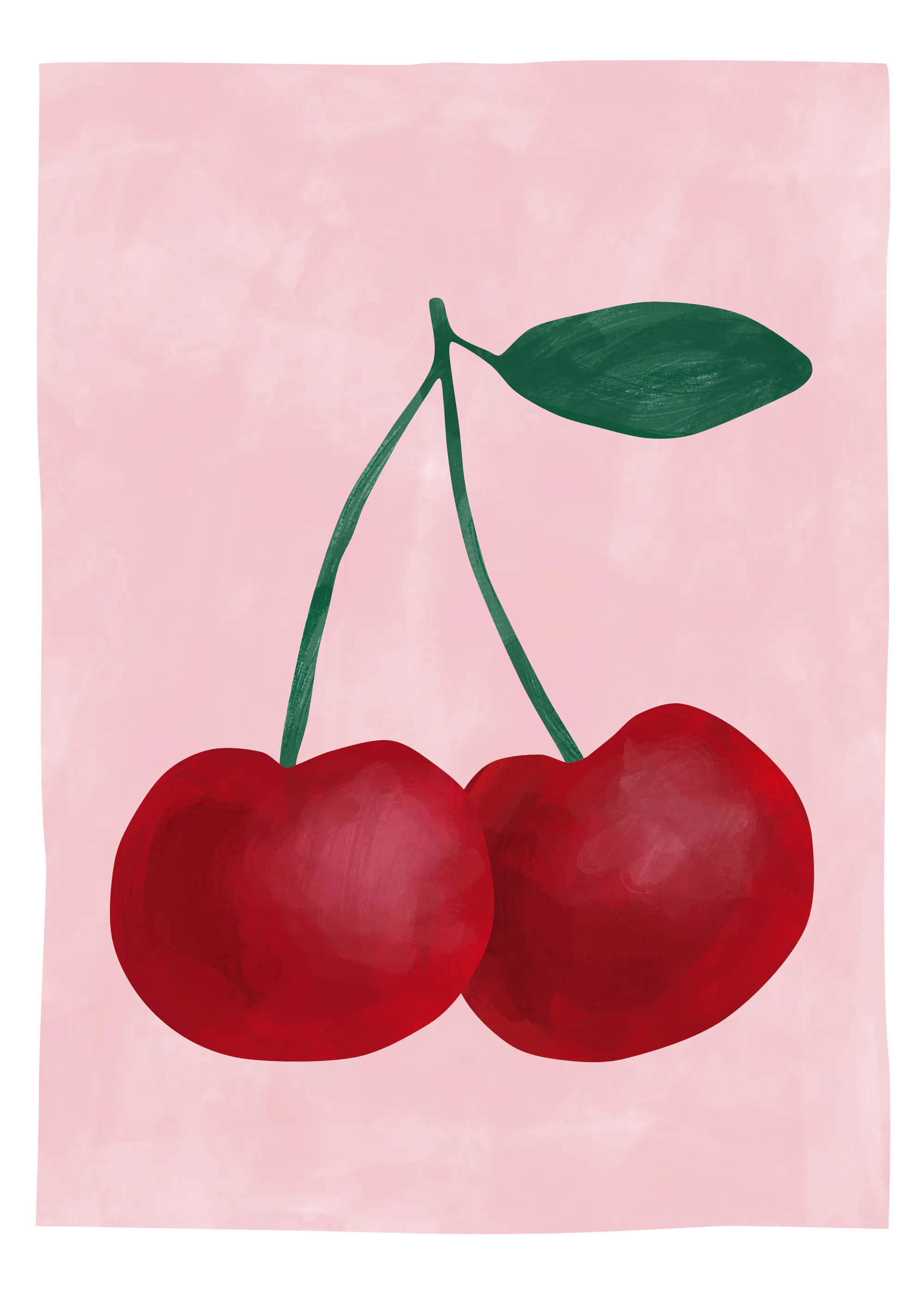 Elena Ristova - Cerezas Dulces Rosas Póster 0