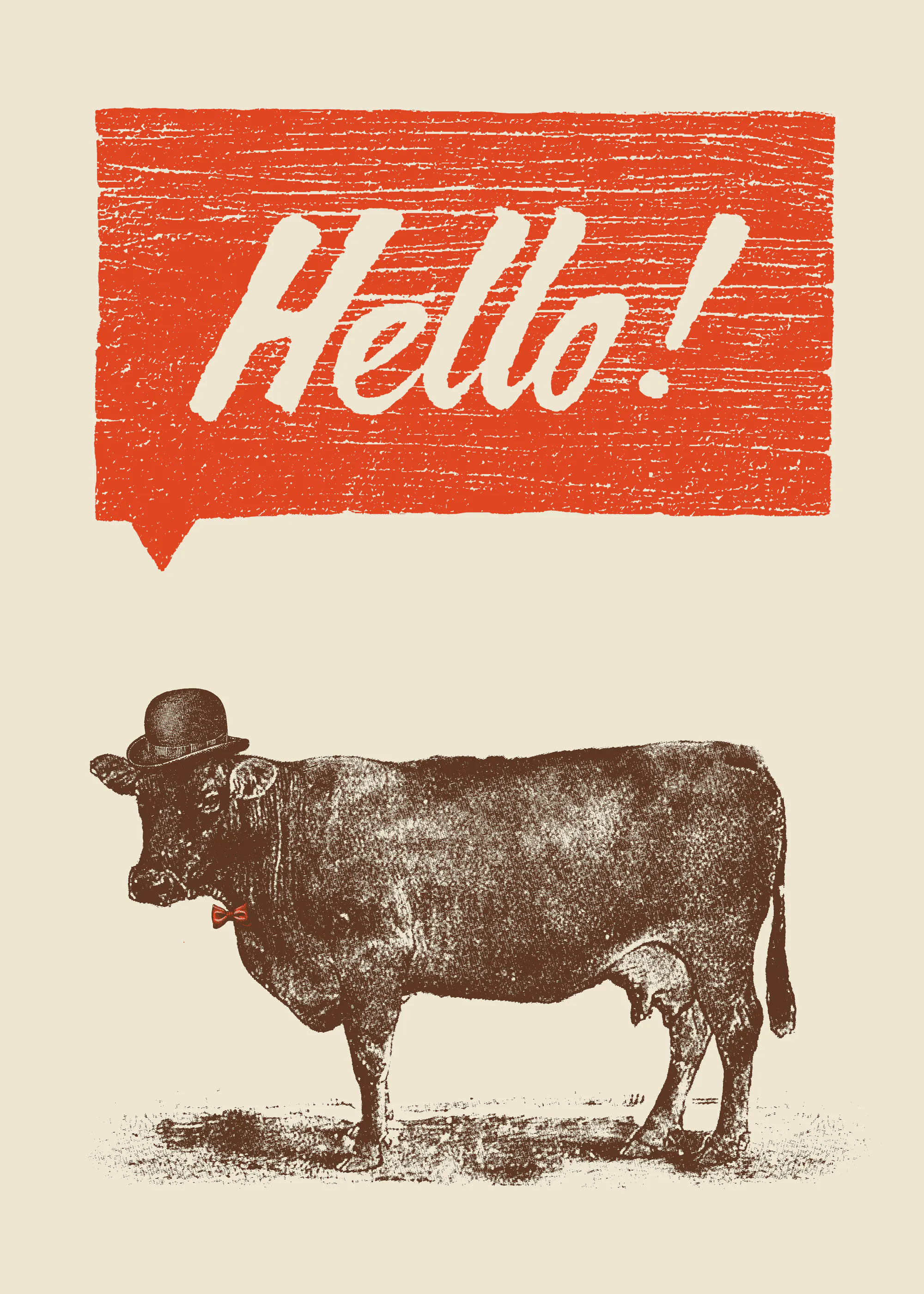 Florent Bodart - Hello Dapper Cow 포스터 0