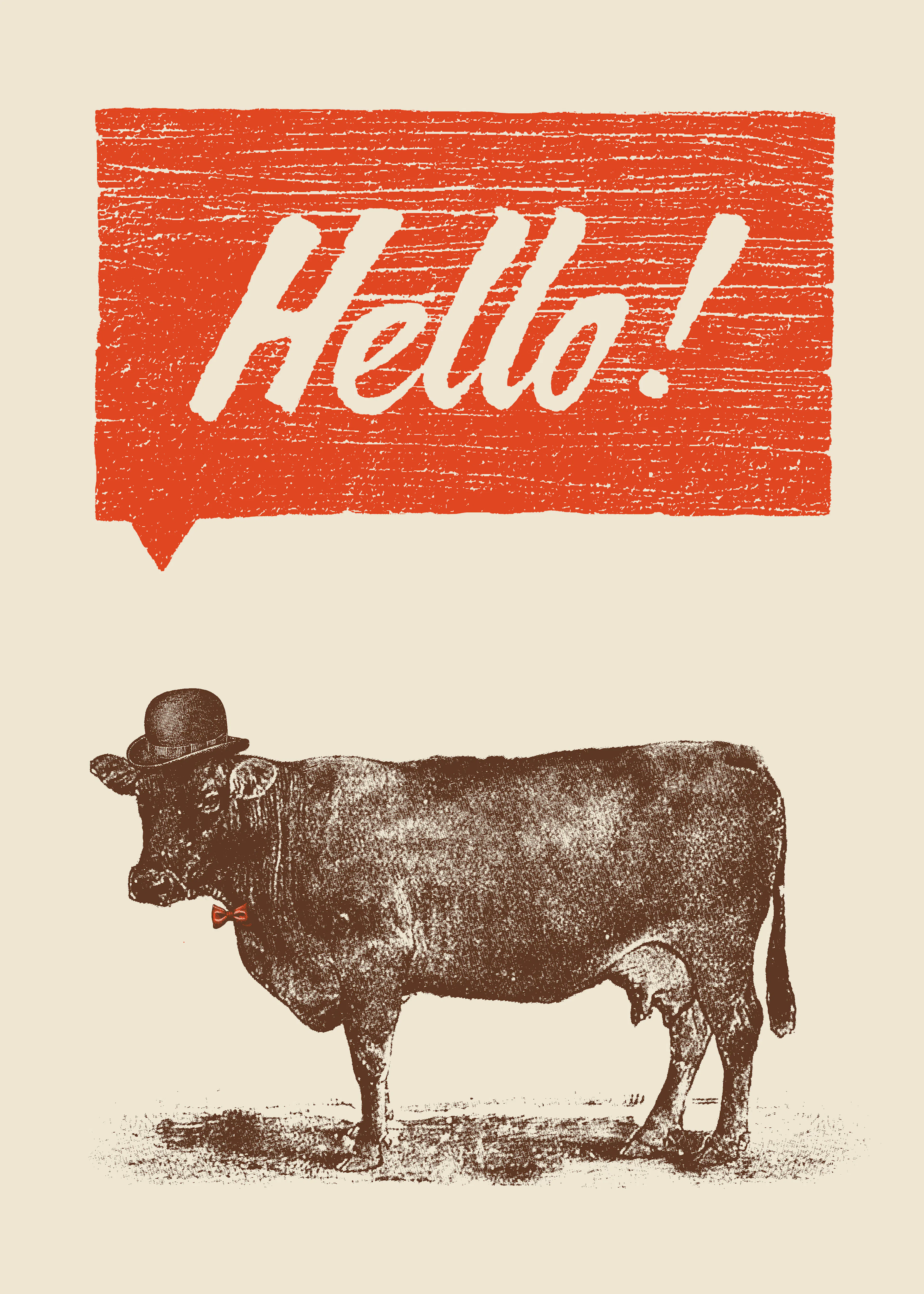 Florent Bodart - Hello Dapper Cow 포스터 0