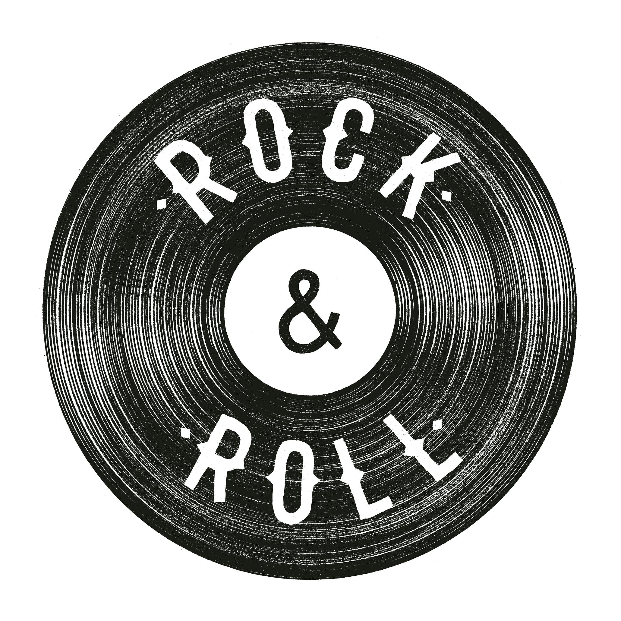 Florent Bodart - Rock And Roll Vinyl Poster (50x50 cm) - Poster Store