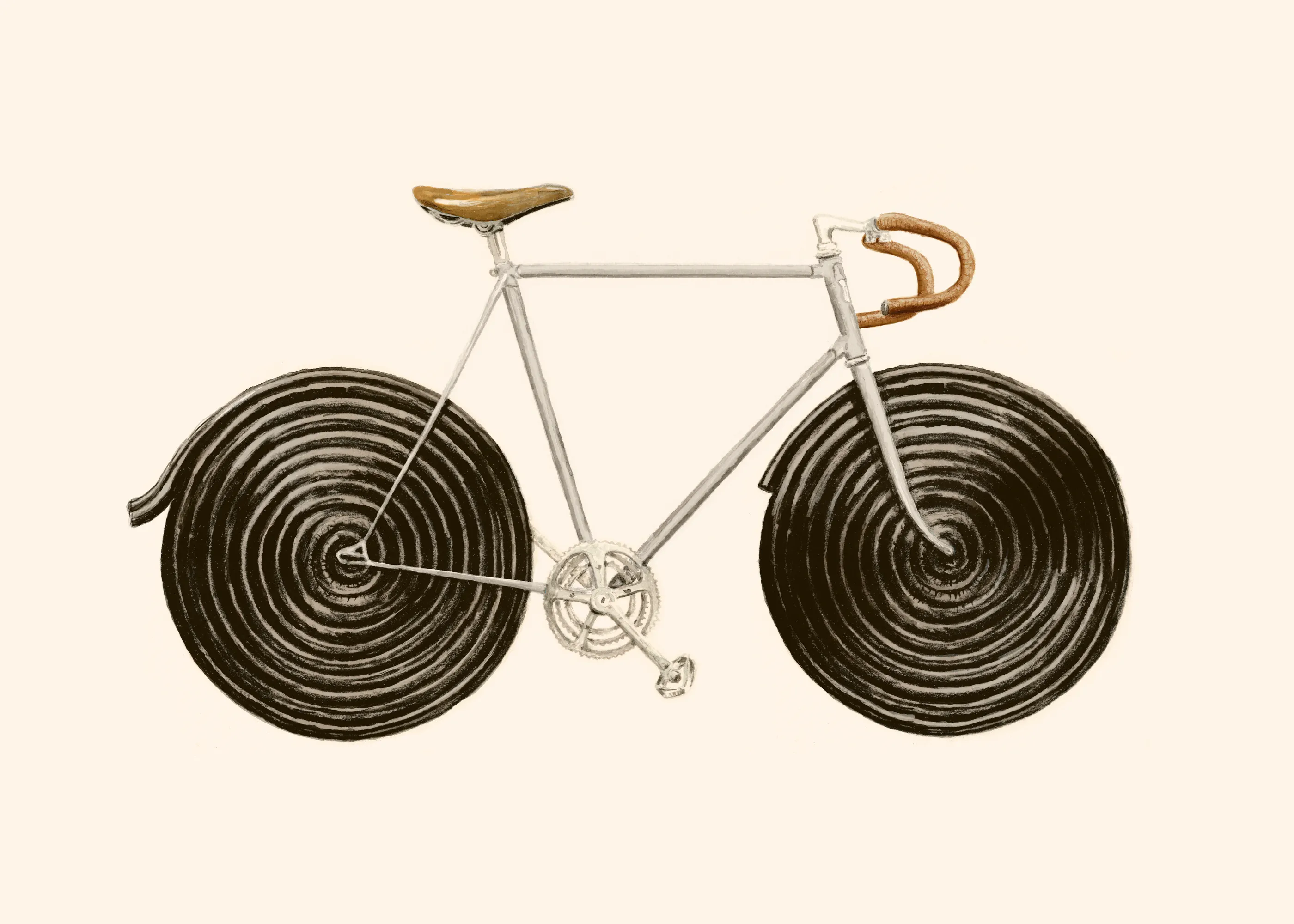 Florent Bodart - Bicicleta de Regaliz Dulce Póster 0