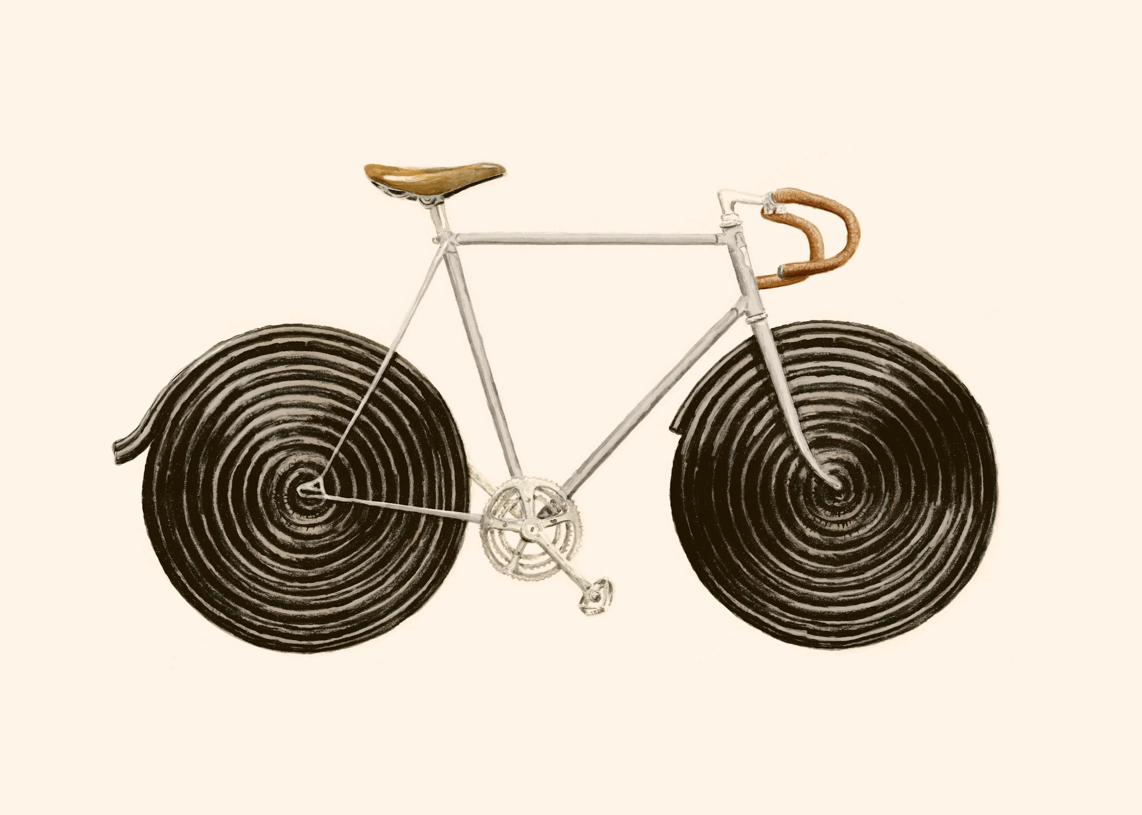 Florent Bodart - Bicicleta de Regaliz Dulce Póster 0