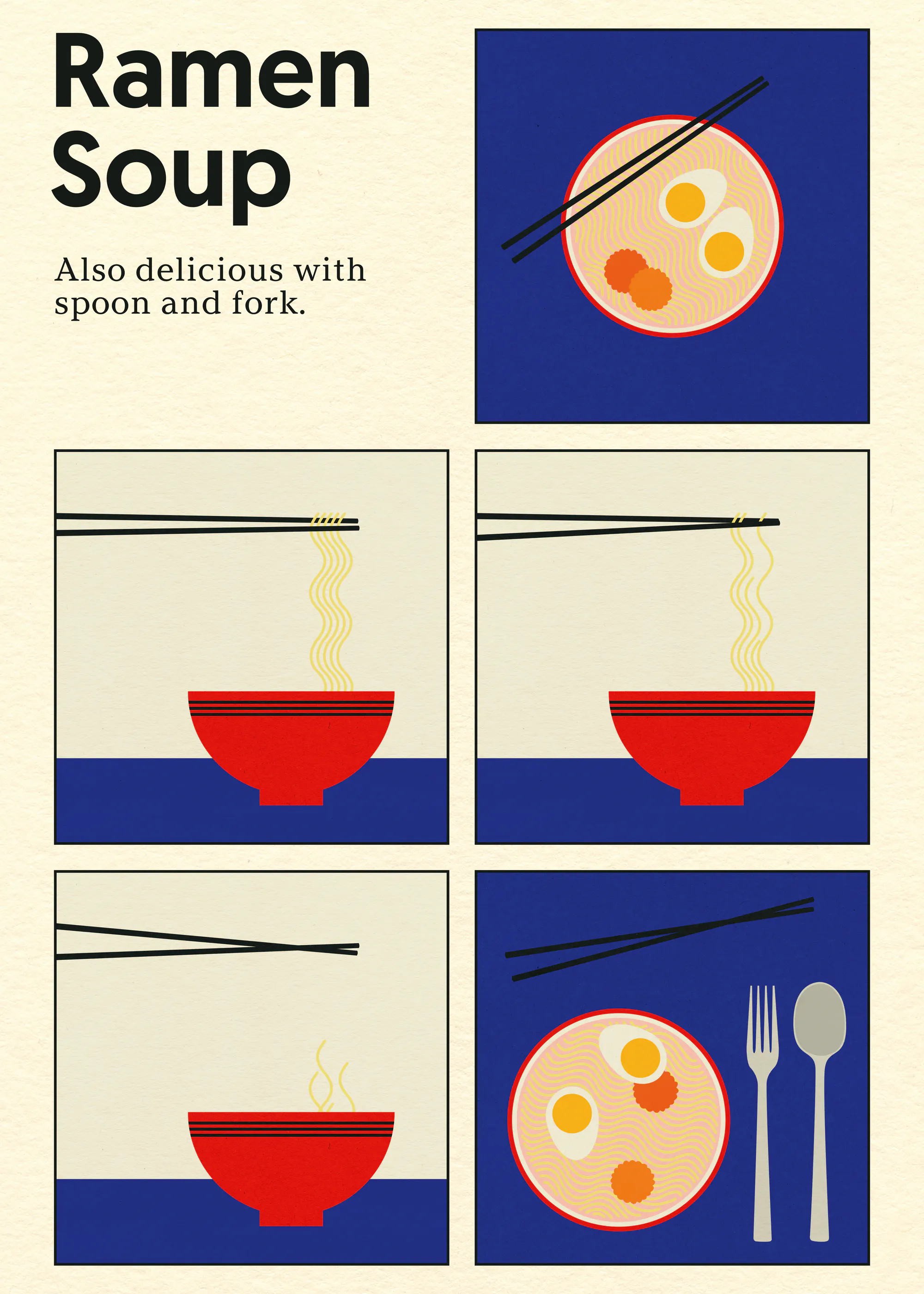 Rosi Feist - Sopa Ramen Póster 0