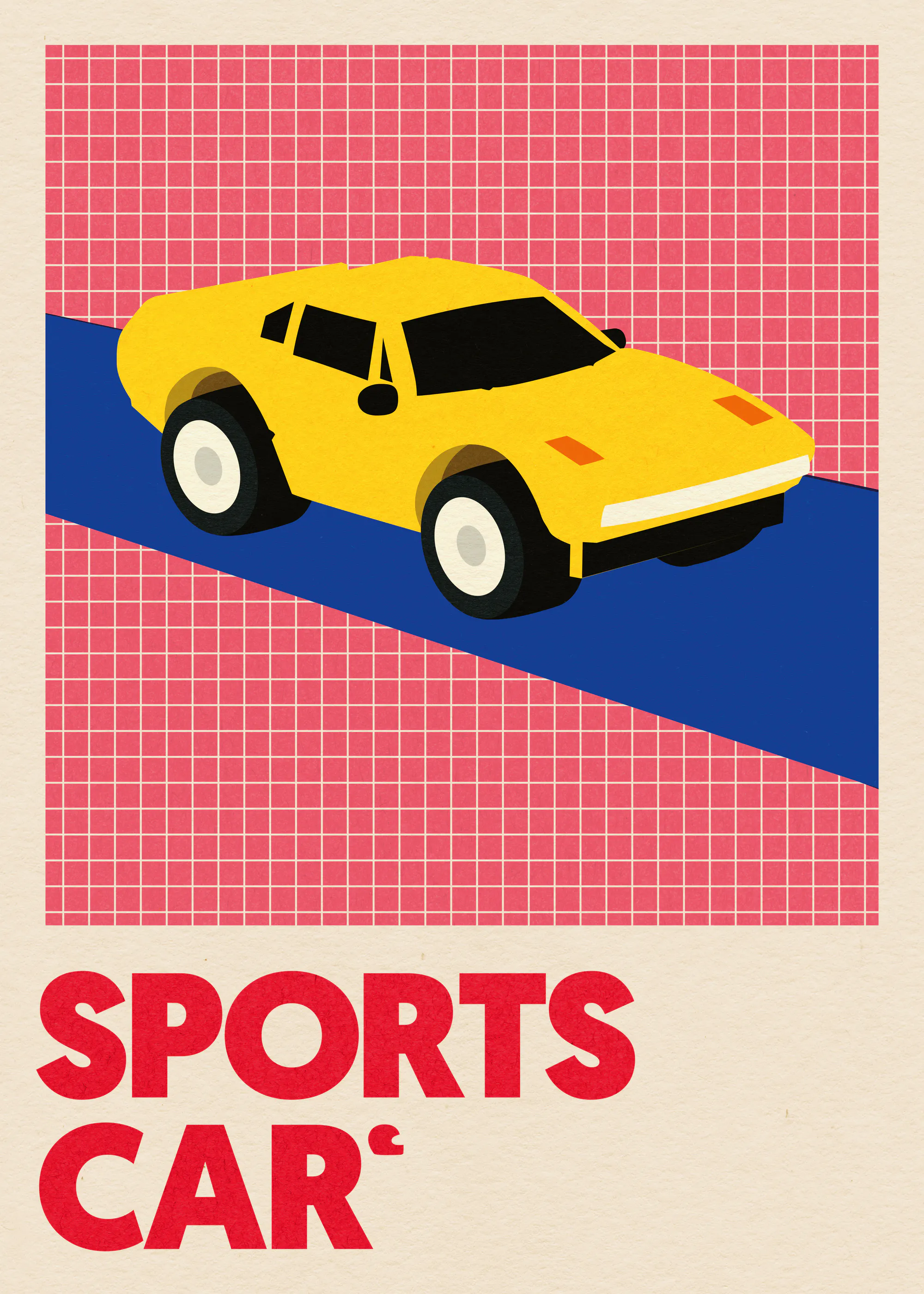 Rosi Feist - Voiture de Sport Affiche 0