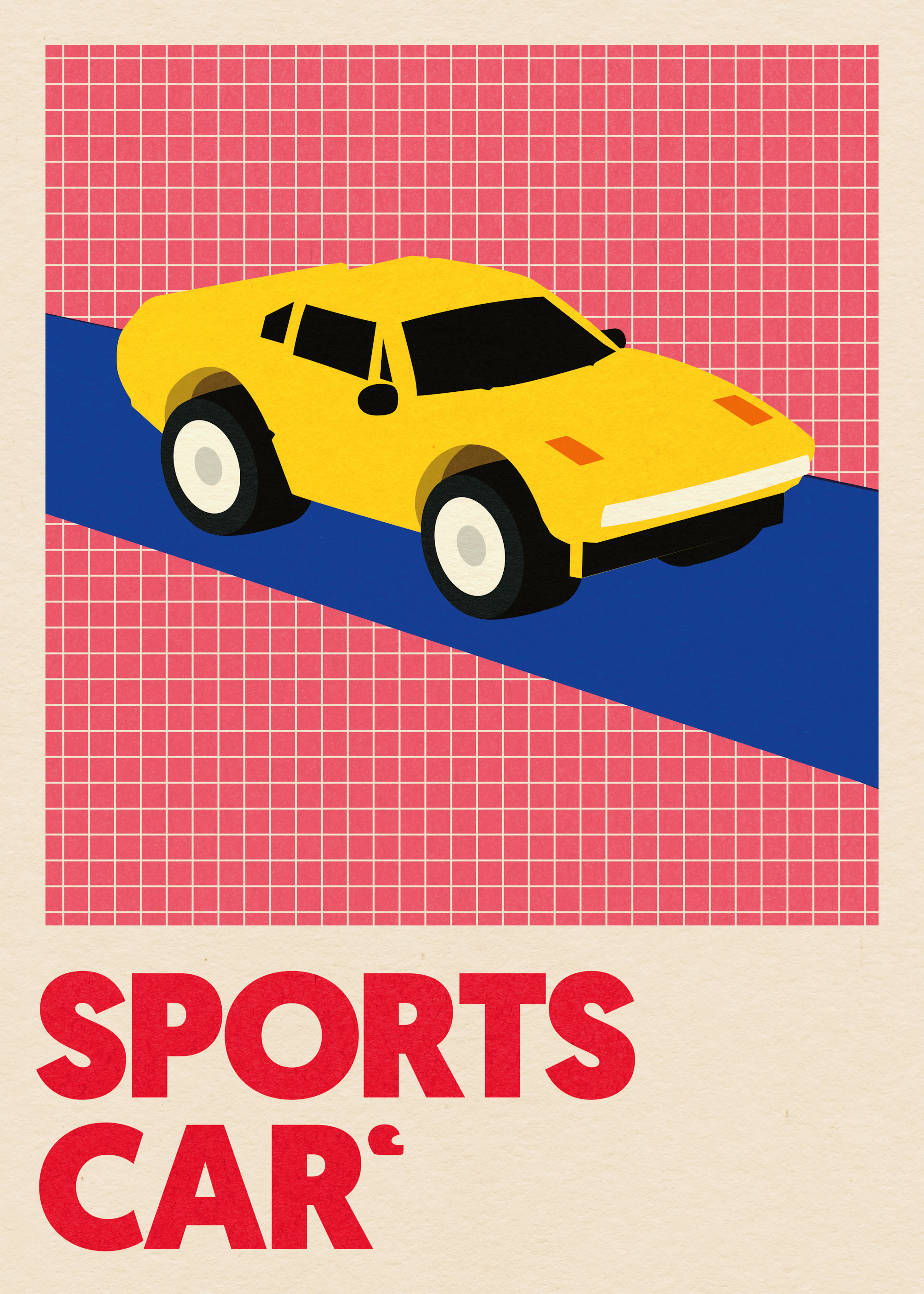 Rosi Feist - Voiture de Sport Affiche 0