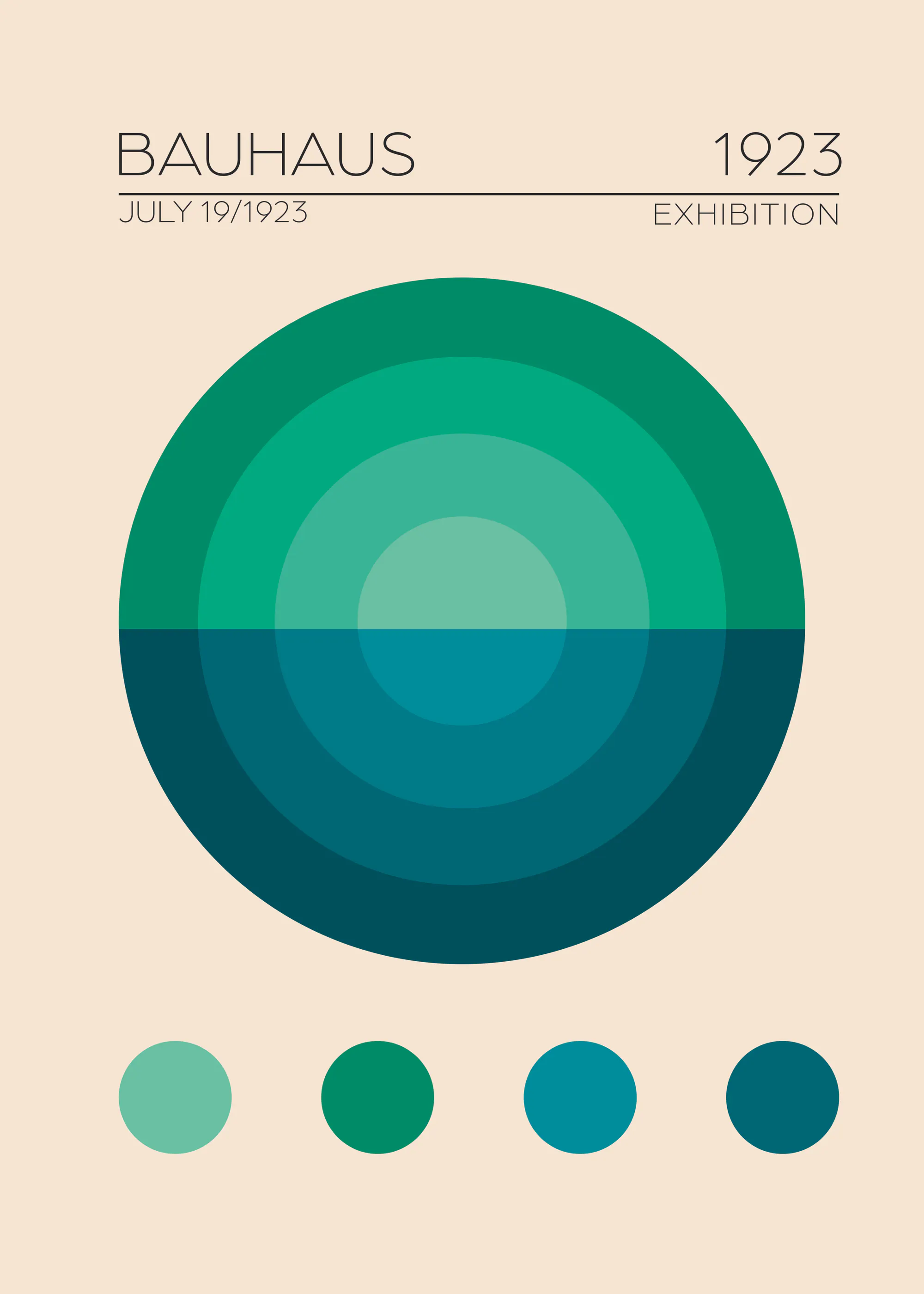 Emel Tunaboylu - Armonía Geométrica Póster 0