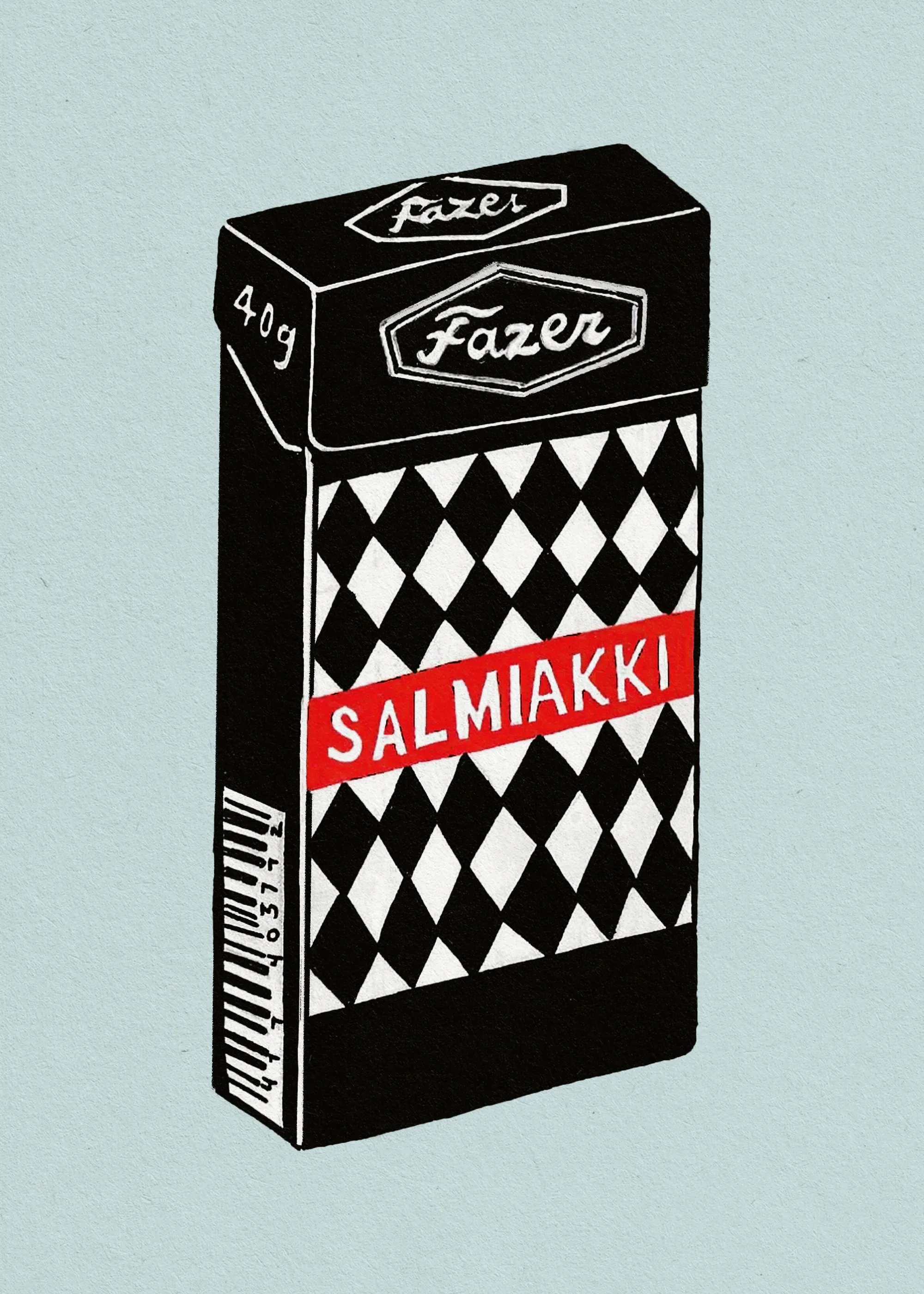 Studio Mandariini - Salmiakki Candy Box Poster 0