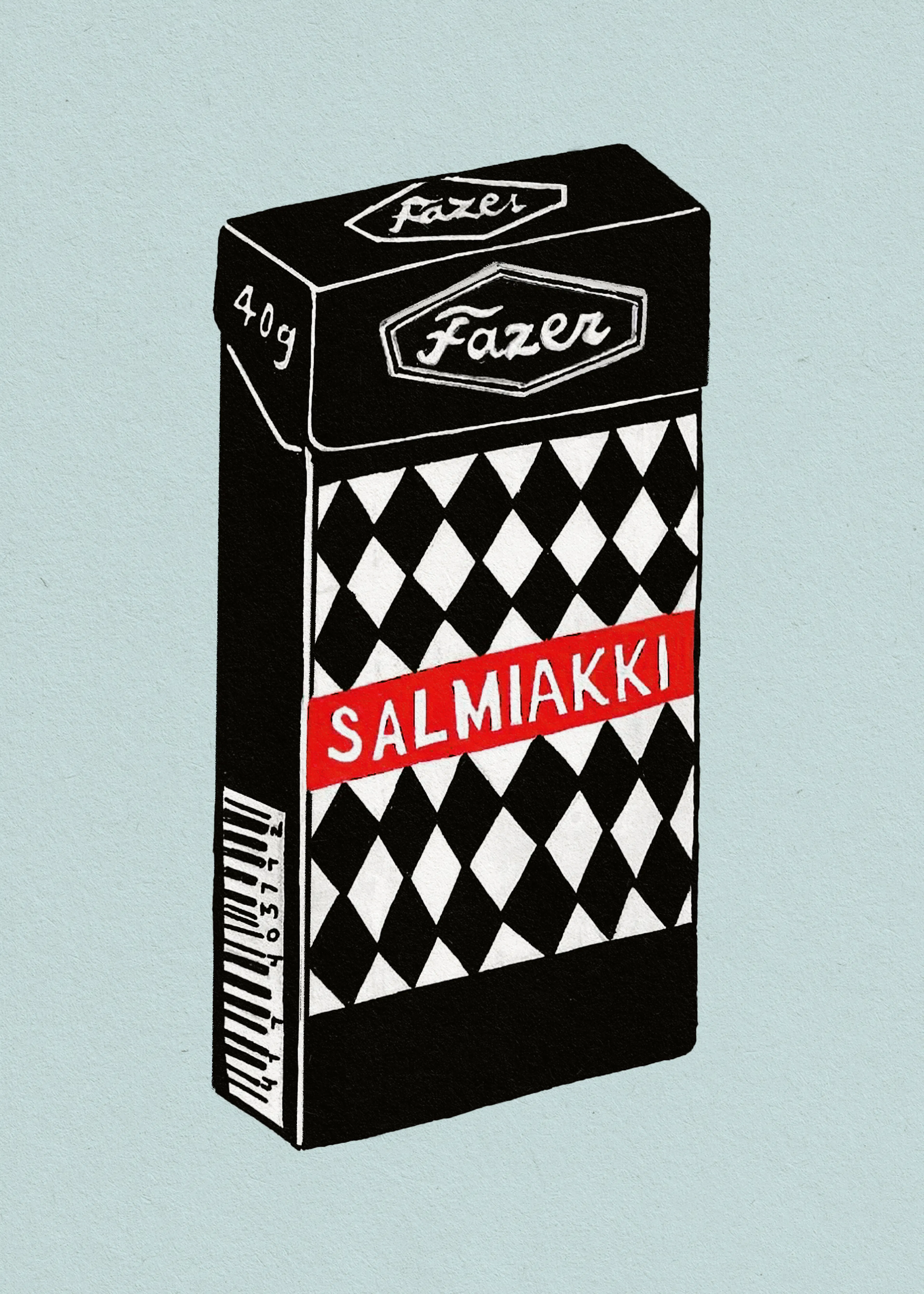 Studio Mandariini - Salmiakki Cutie de Bomboane Poster 0