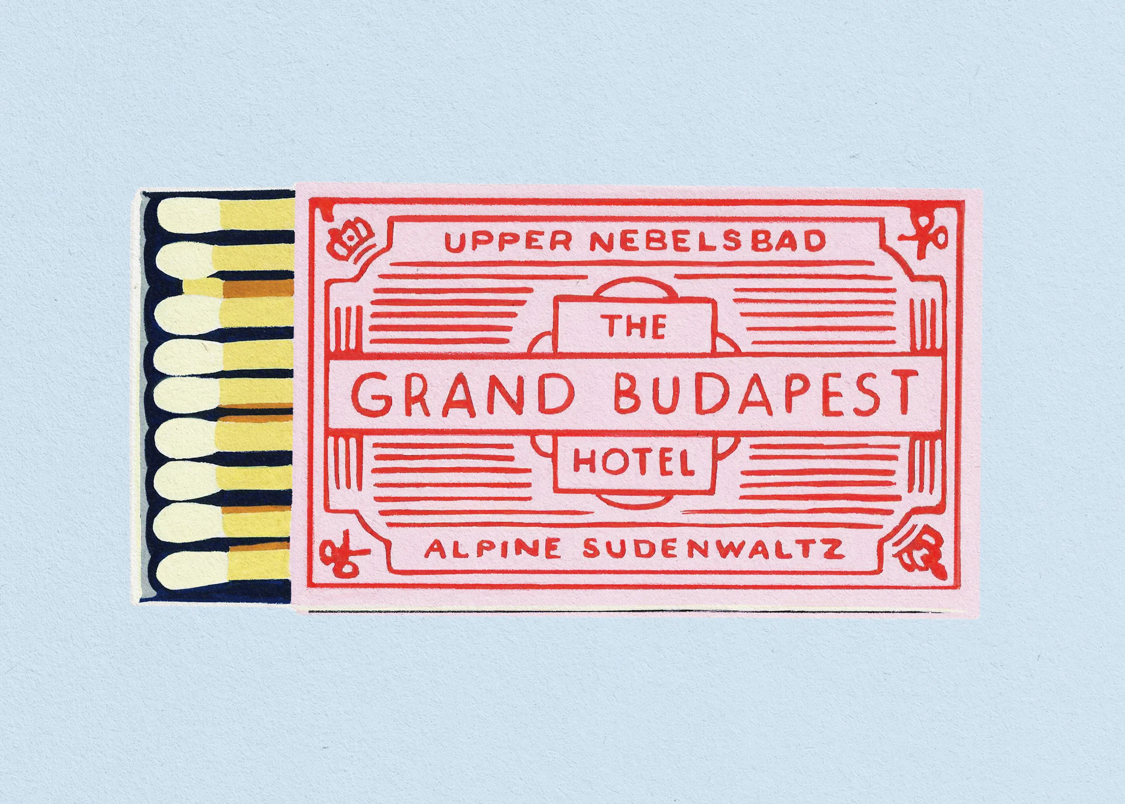 Studio Mandariini - Charming Vintage Matchbox Print 0