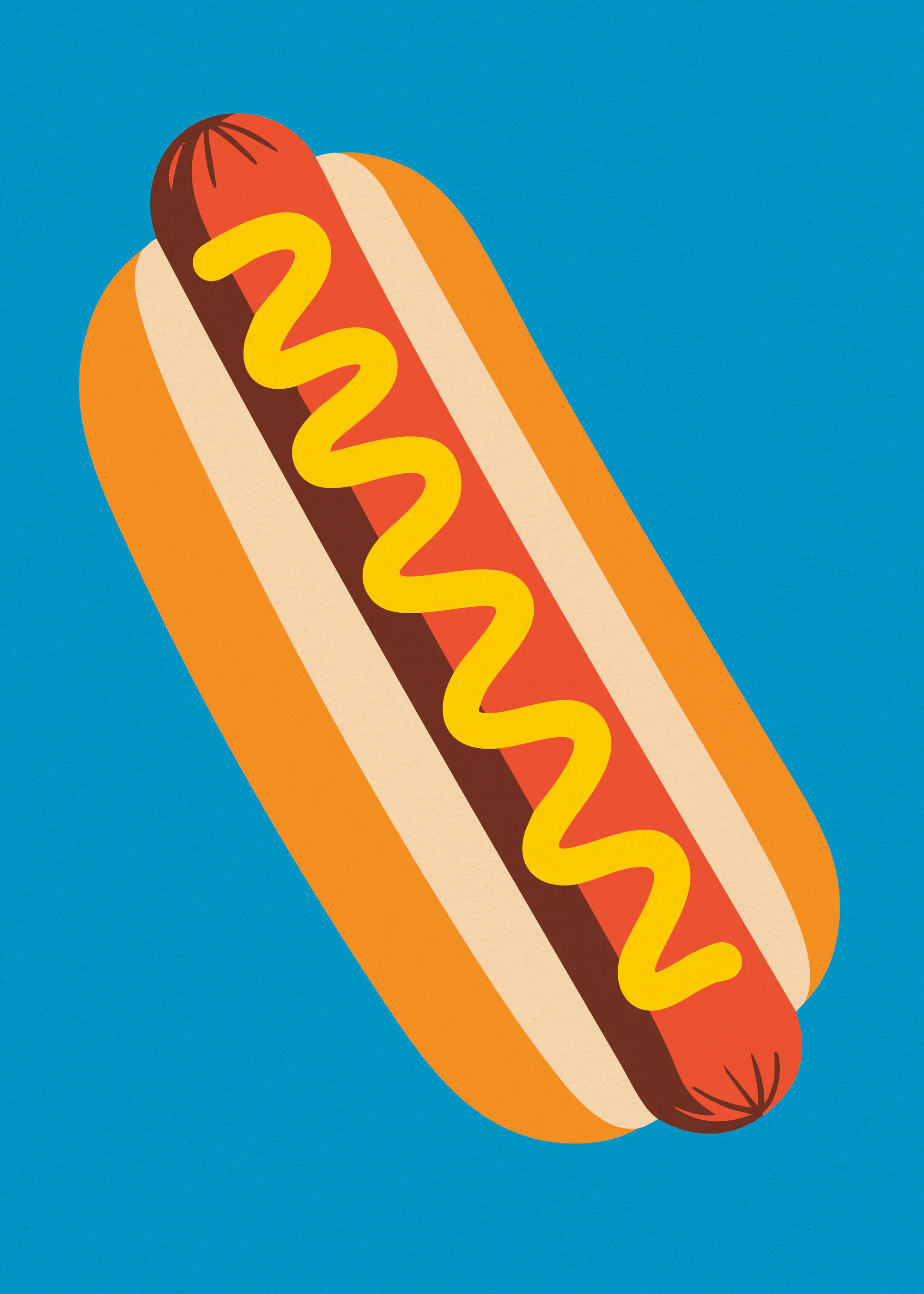 Andreas Magnusson - Hot Dog Clásico Póster 0
