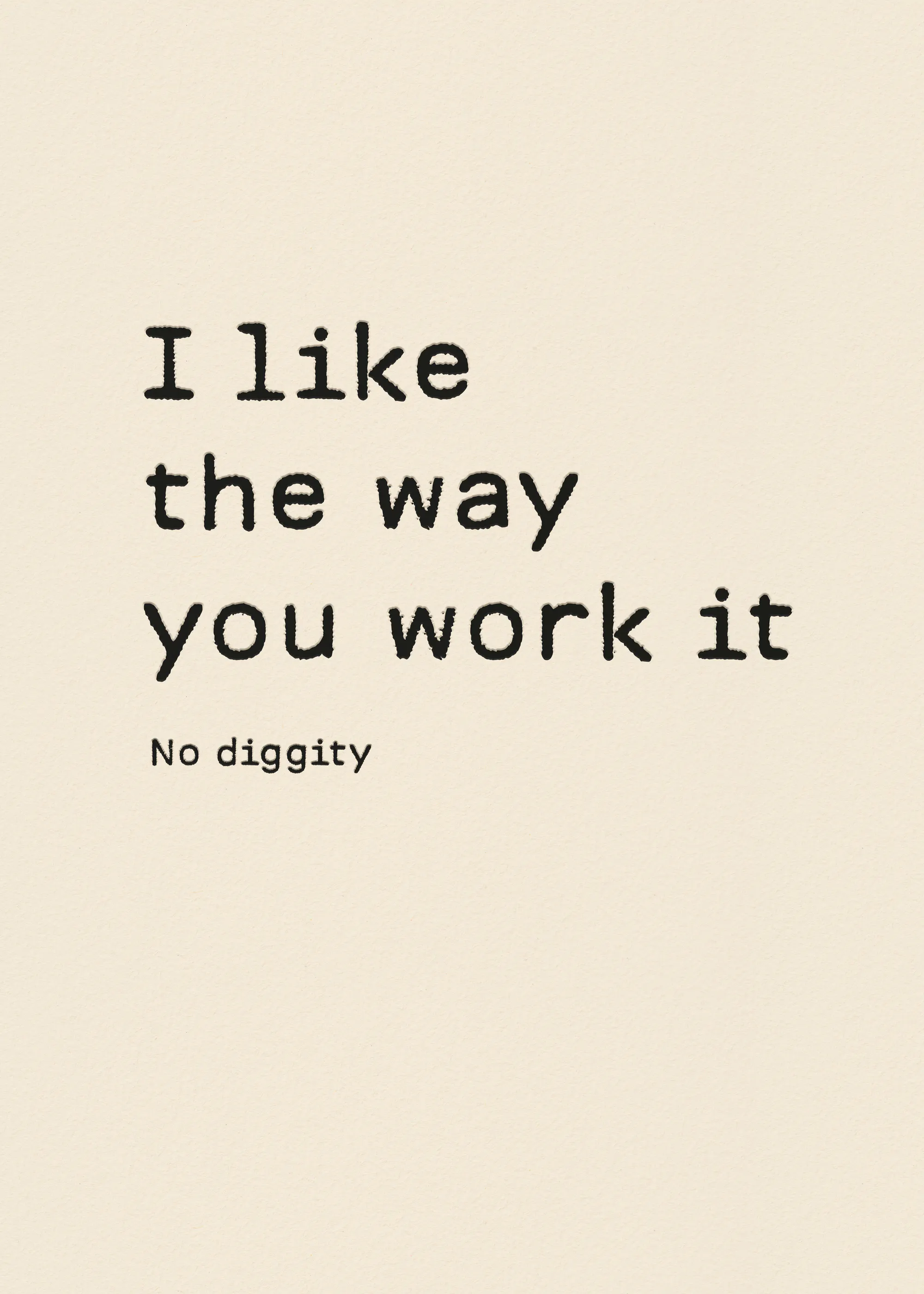 Andreas Magnusson - No Diggity Letra Póster 0