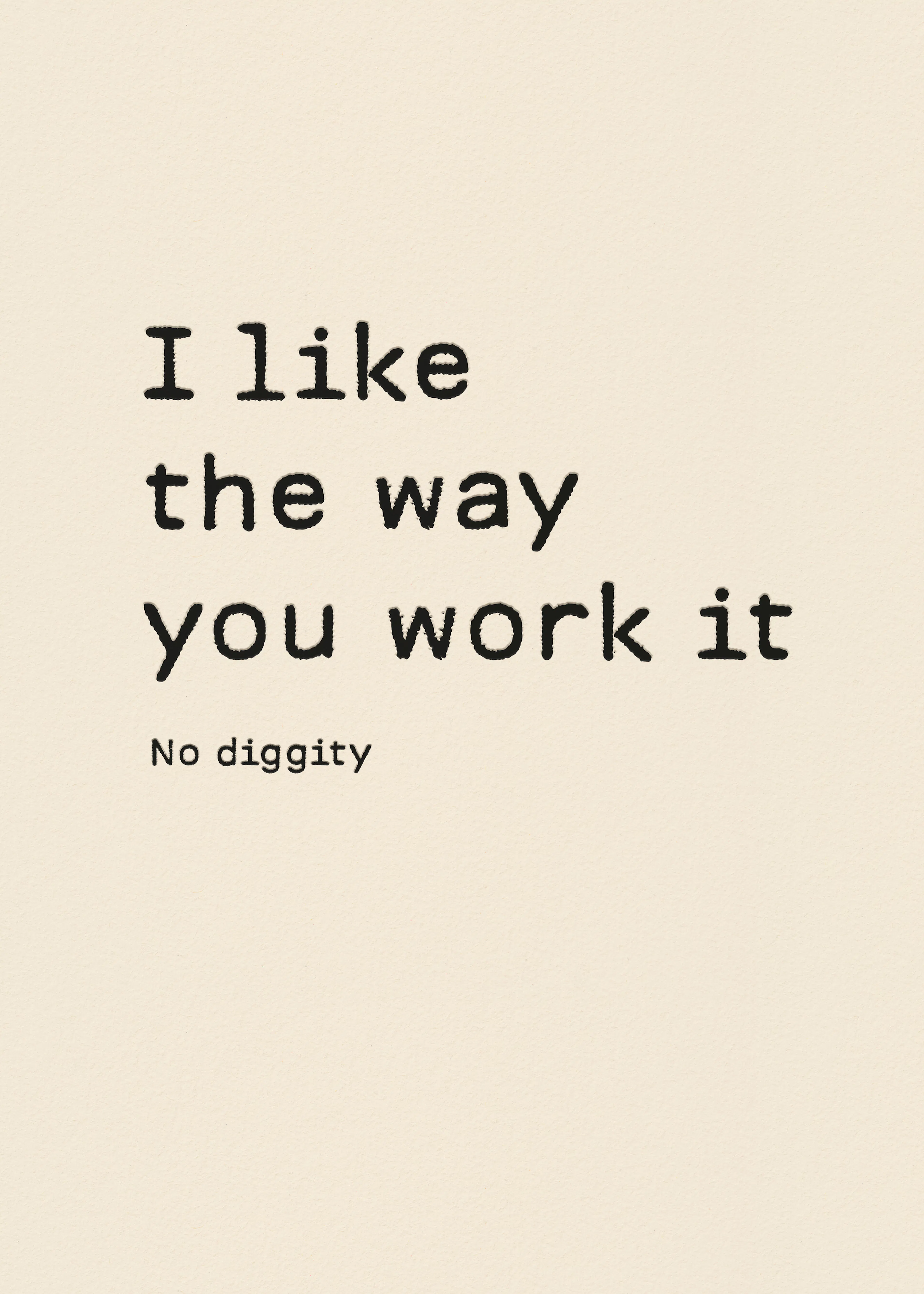 Andreas Magnusson - No Diggity Letra Póster 0