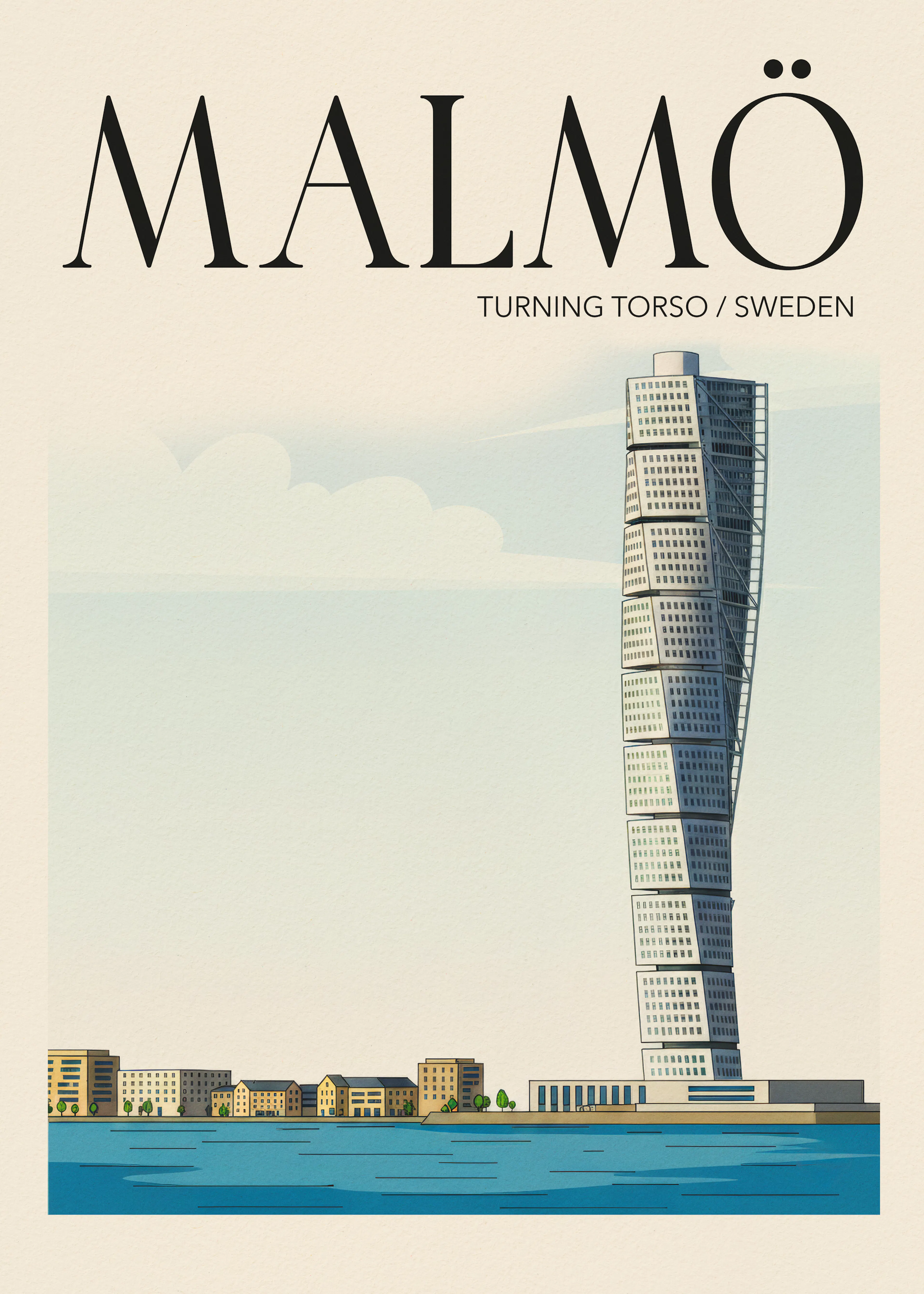 Andreas Magnusson - Póster de Viaje de Malmö Póster 0