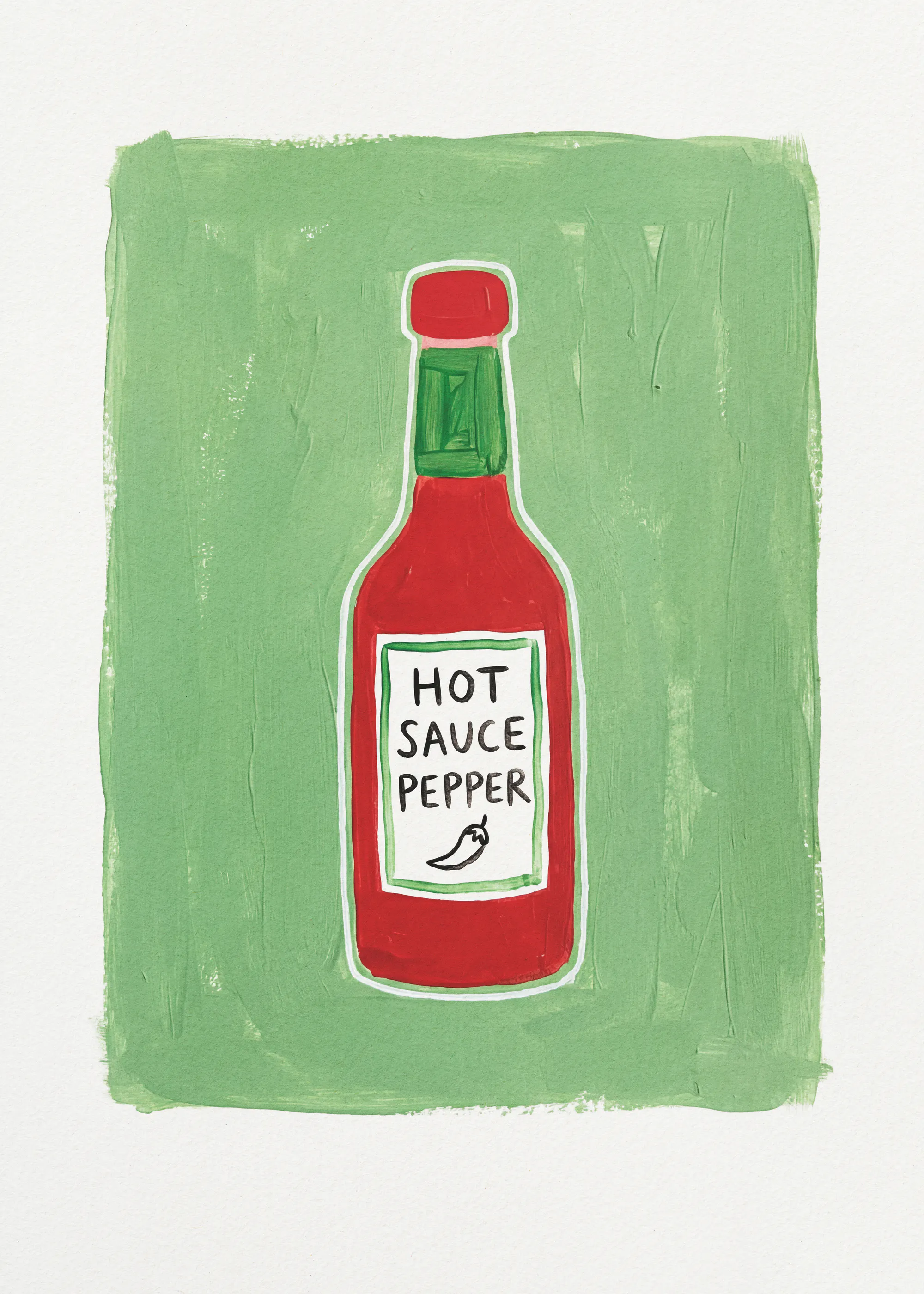 Andreas Magnusson - Botella de Salsa Picante Póster 0