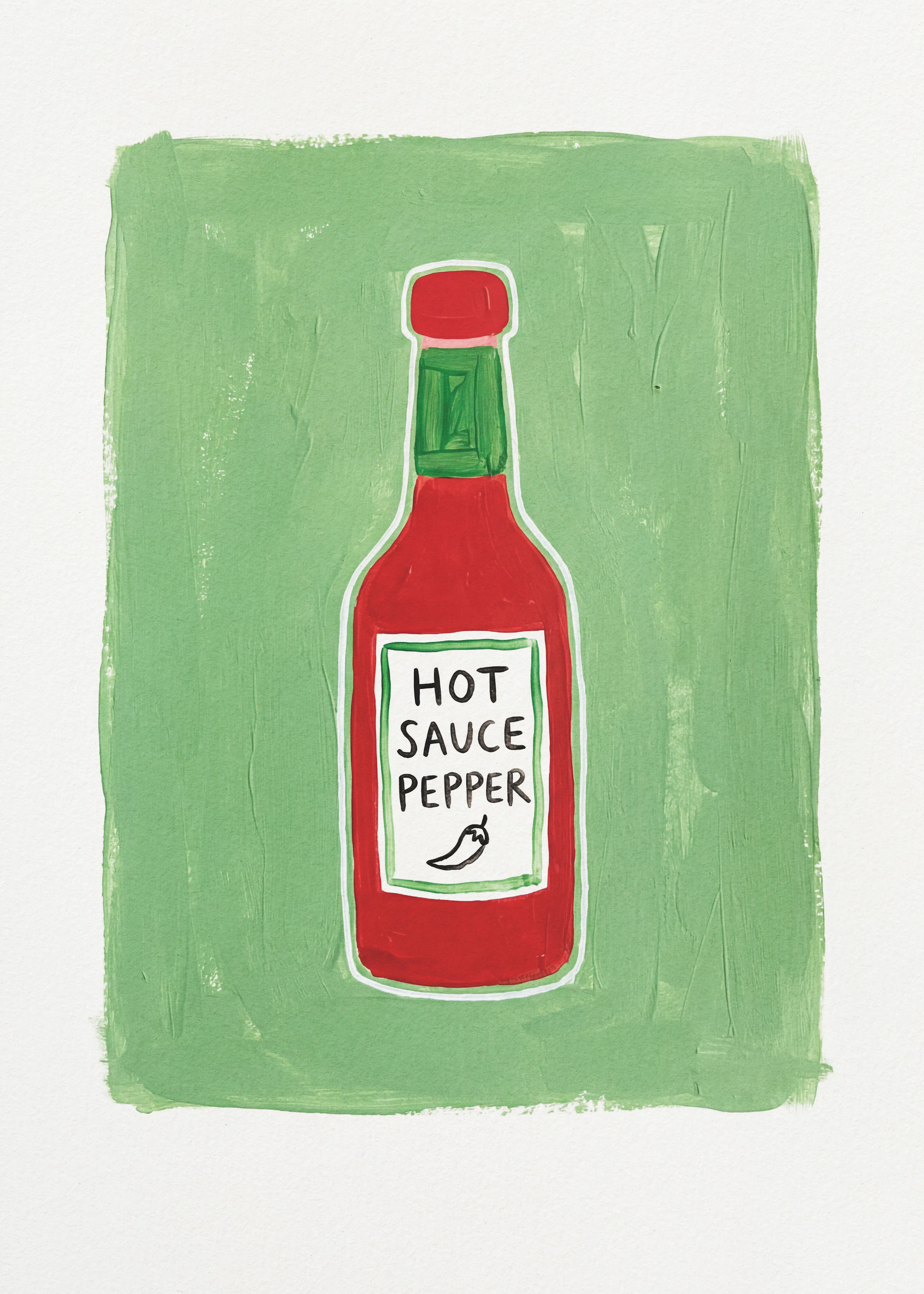 Andreas Magnusson - Botella de Salsa Picante Póster 0